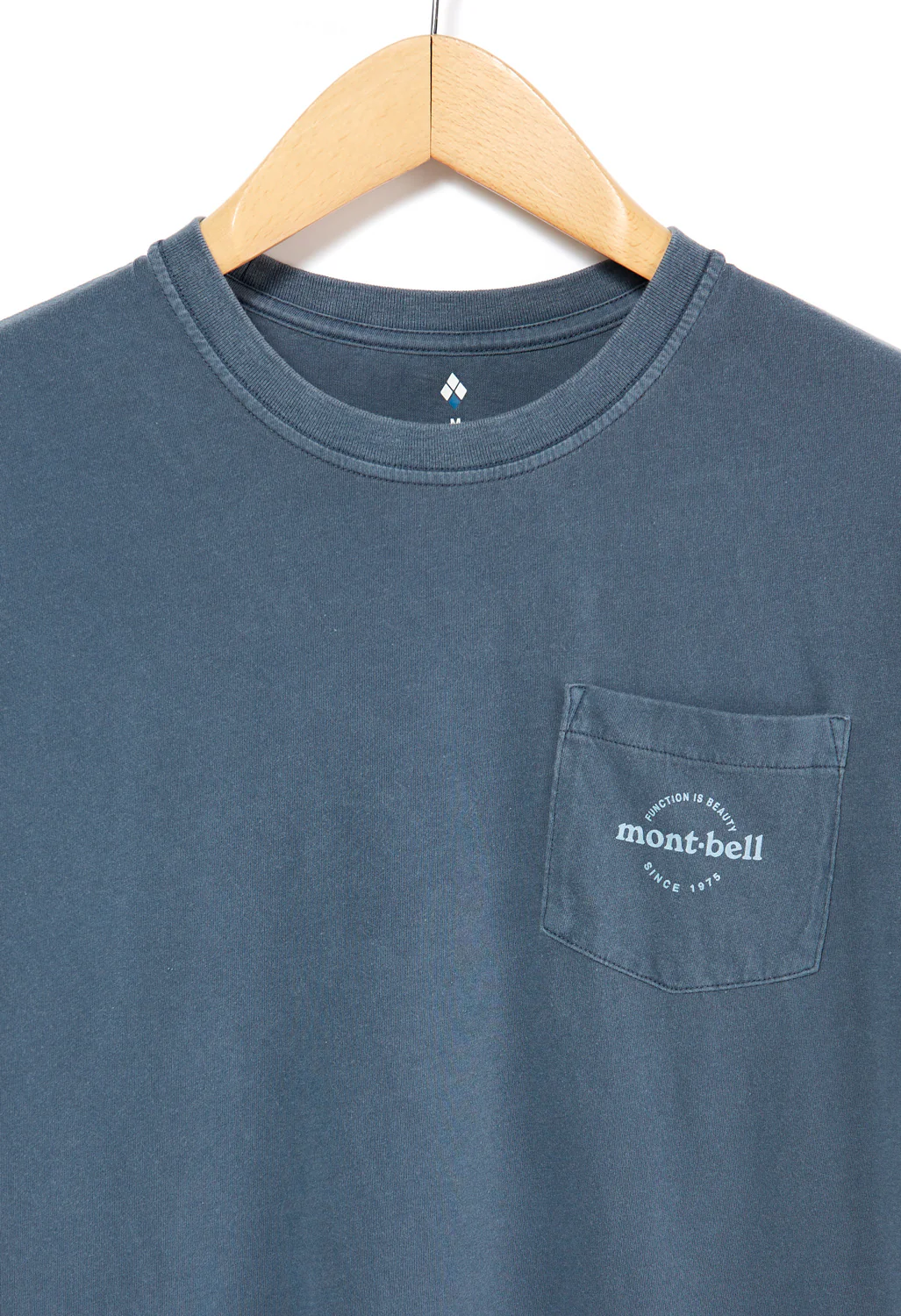 Montbell Men's Wash Out Cotton T-Shirt - Navy - Image 3