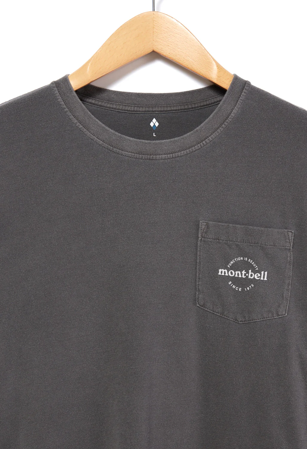 Montbell Men's Wash Out Long Sleeved T-Shirt - Grey - Image 3