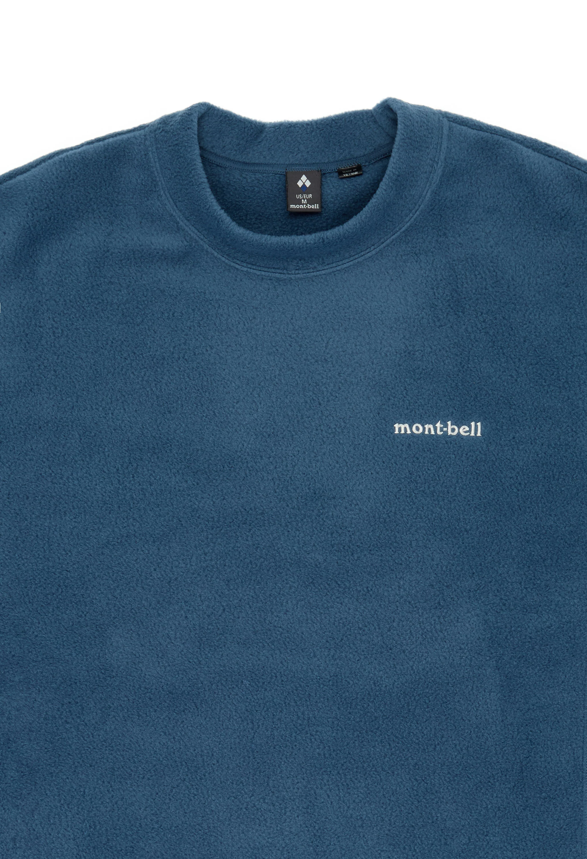 Montbell Men's Climaplus 100 Lite Sweatshirt - Blue Green - Image 3