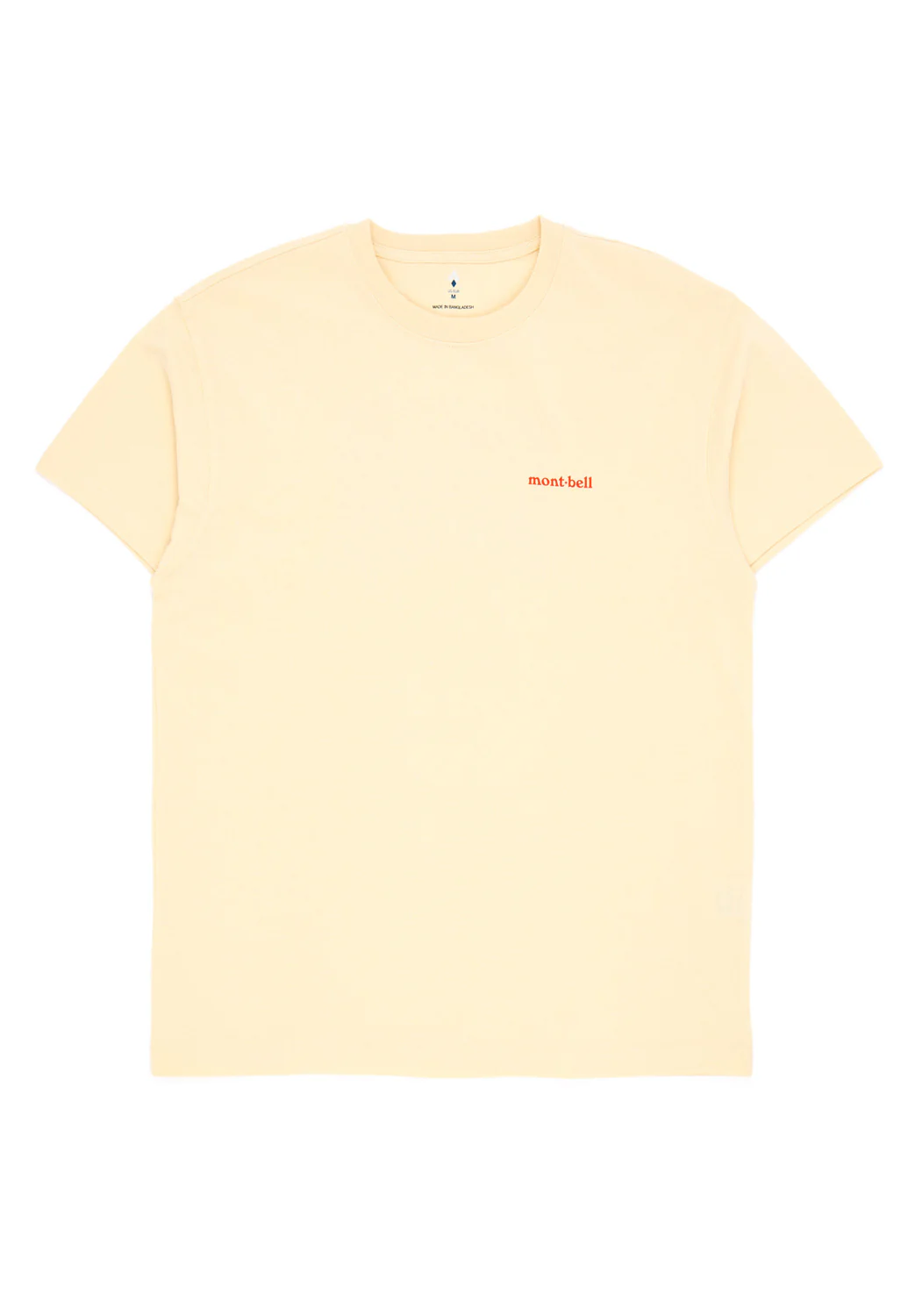 Montbell Men's Pear Skin Cotton Standing on the Lake T-Shirt - Ivory - Image 2