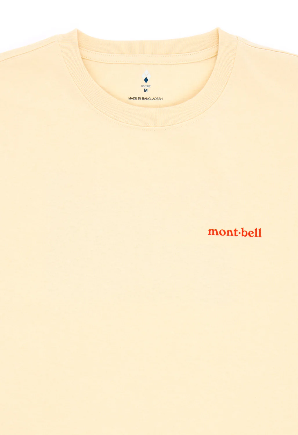 Montbell Men's Pear Skin Cotton Standing on the Lake T-Shirt - Ivory - Image 3