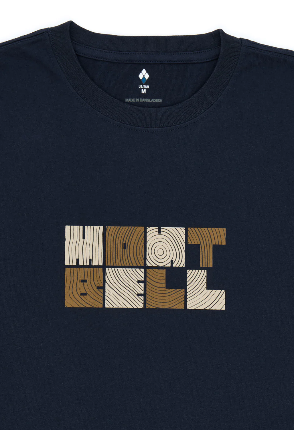 Montbell Men's Pear Skin Cotton Wood T-Shirt - Navy - Image 3