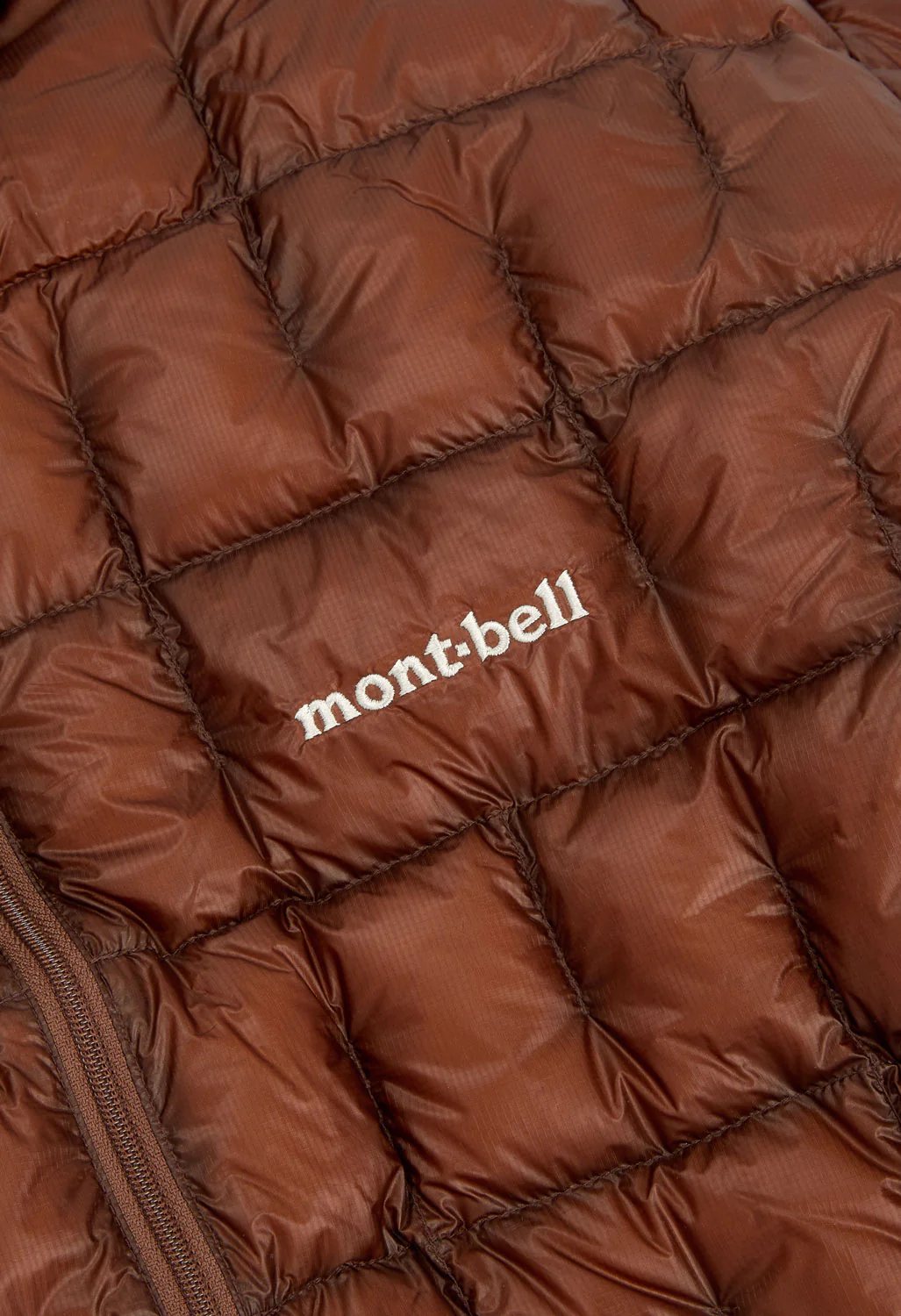 Montbell Men's Plasma 1000 Down Jacket - Brown - Image 4