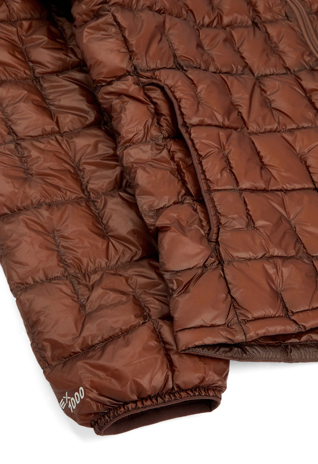 Montbell Men's Plasma 1000 Down Jacket - Brown - Image 6