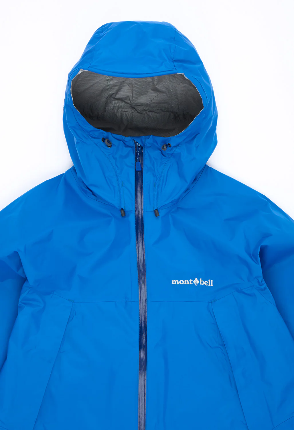 Montbell Men's Rain Hiker Jacket - Blue - Image 3