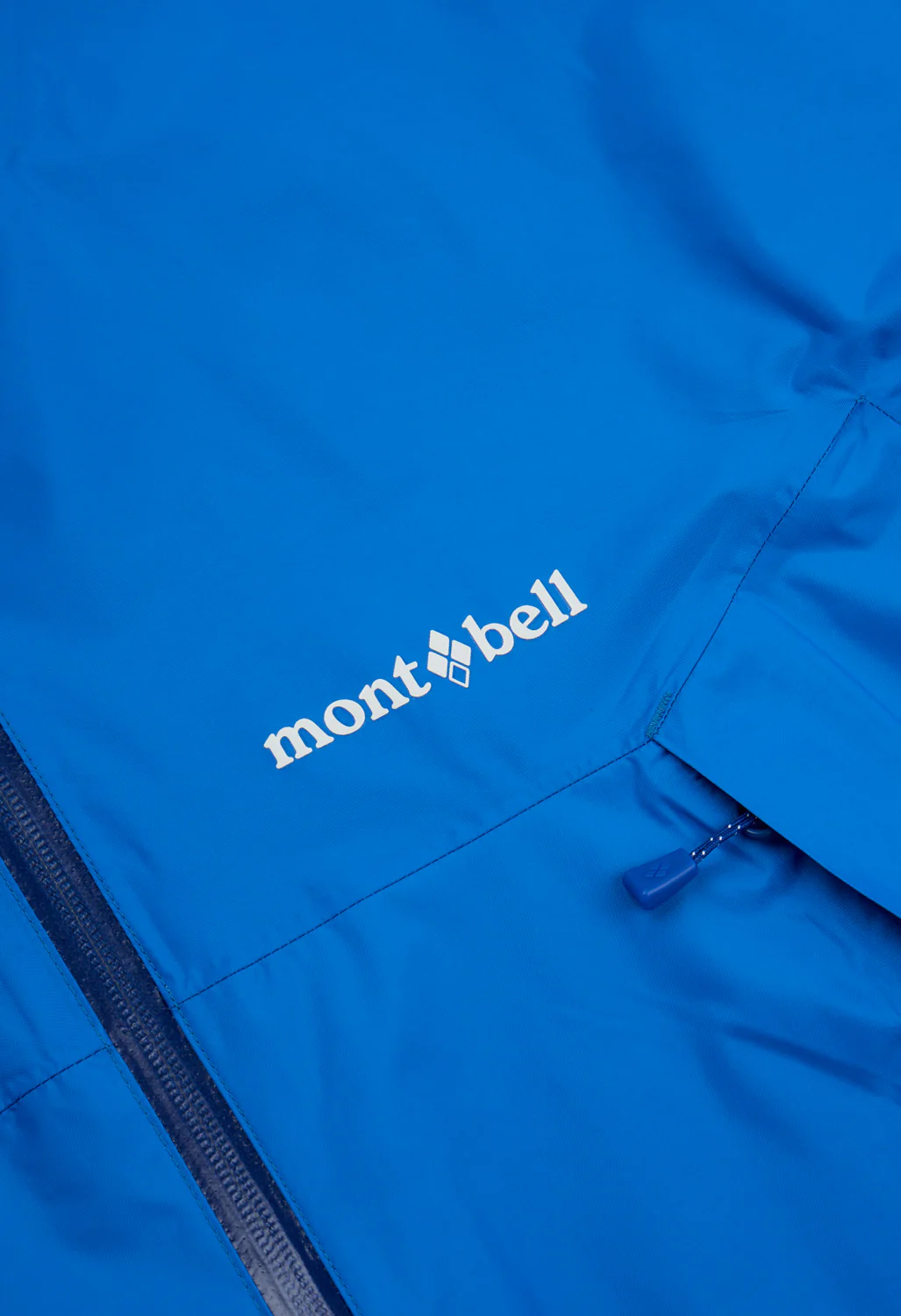 Montbell Men's Rain Hiker Jacket - Blue - Image 4