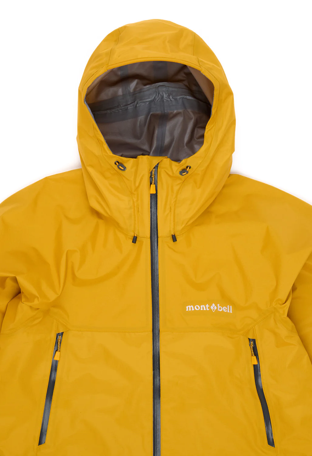 Montbell Men's Rain Trekker Jacket - Yellow - Image 3