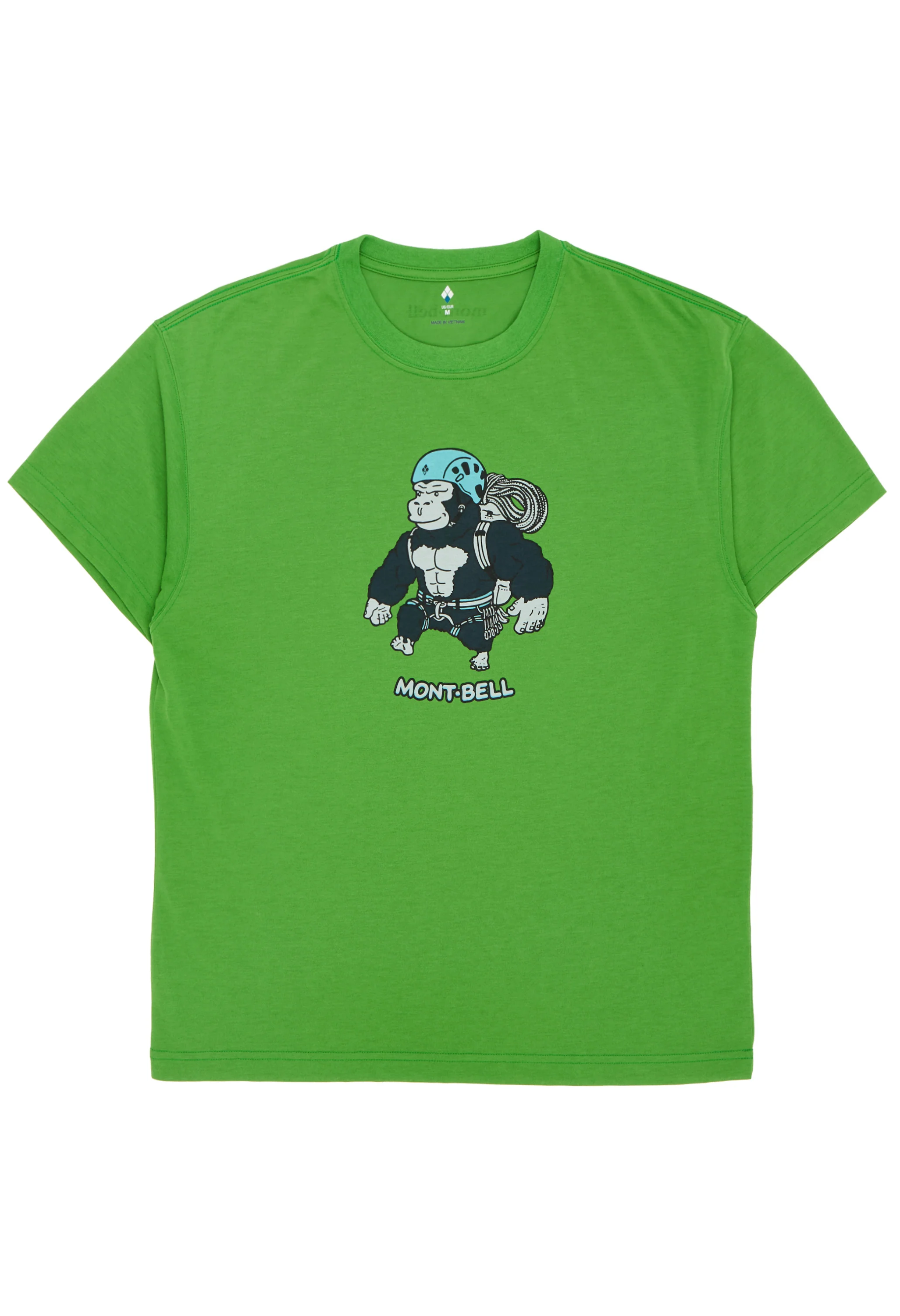 Montbell Men's Wickron Gorilla Climbing T-Shirt - Green
