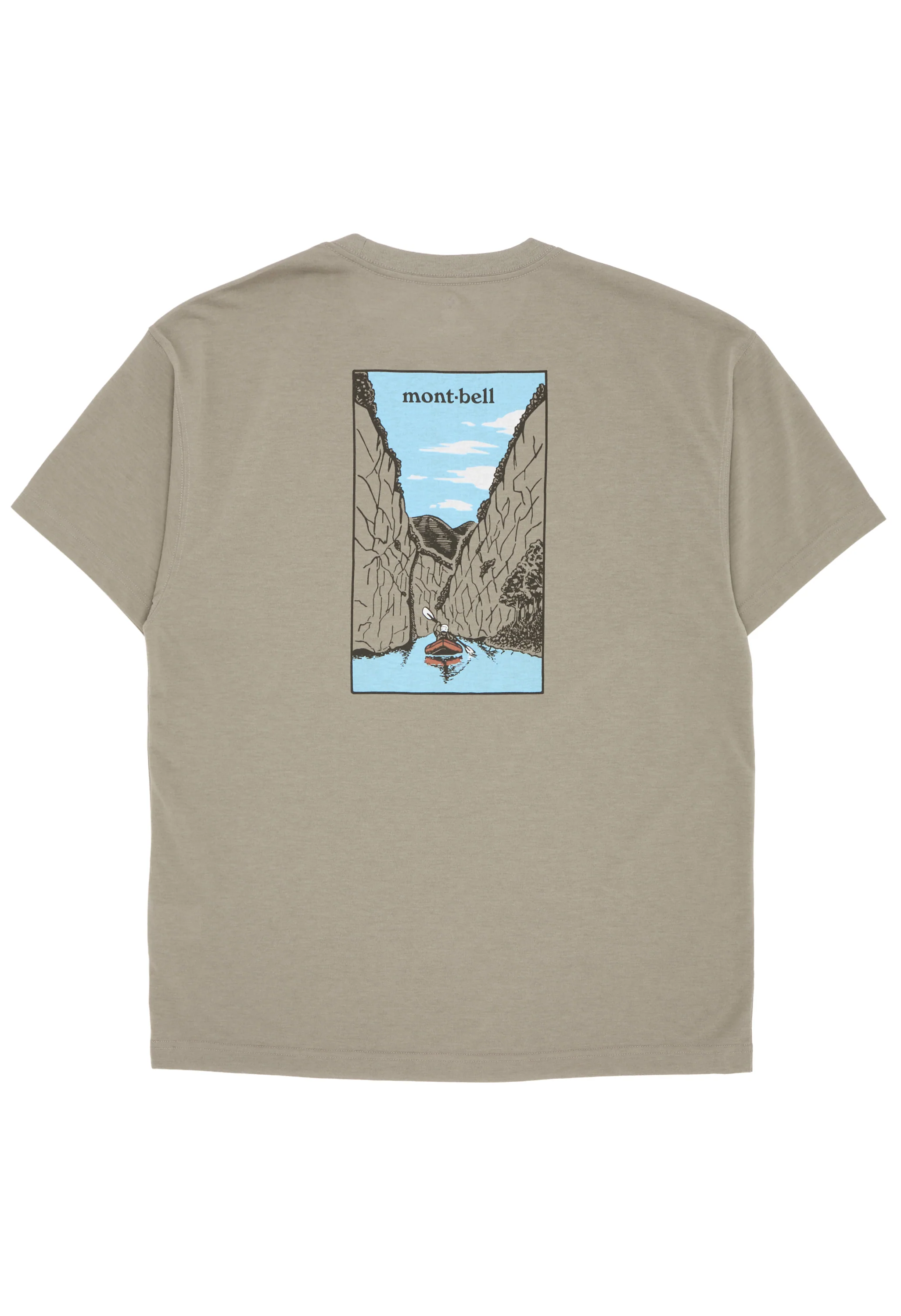 Montbell Men's Wickron River Trip T-Shirt - Tan