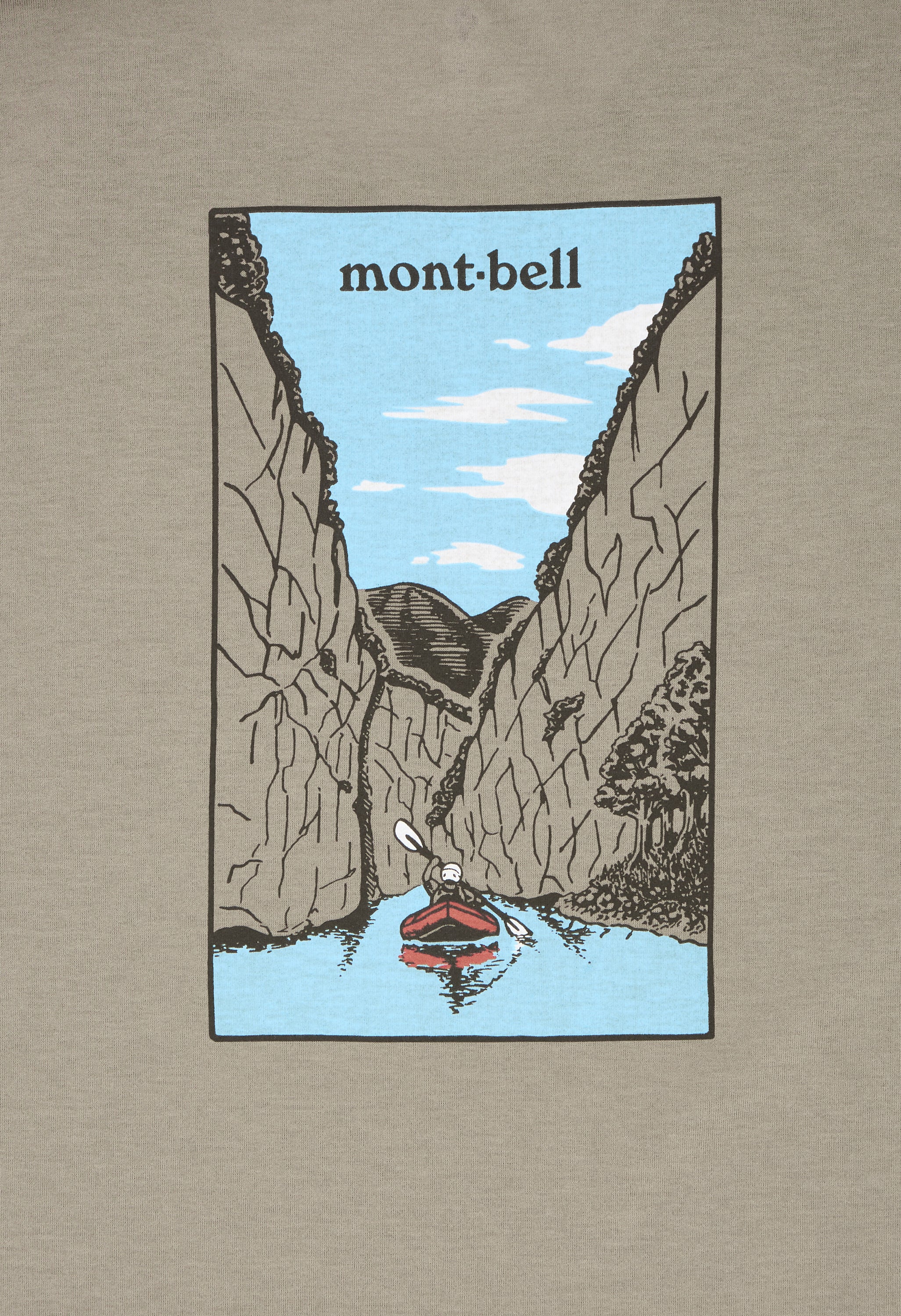 Montbell Men's Wickron River Trip T-Shirt - Tan - Image 4