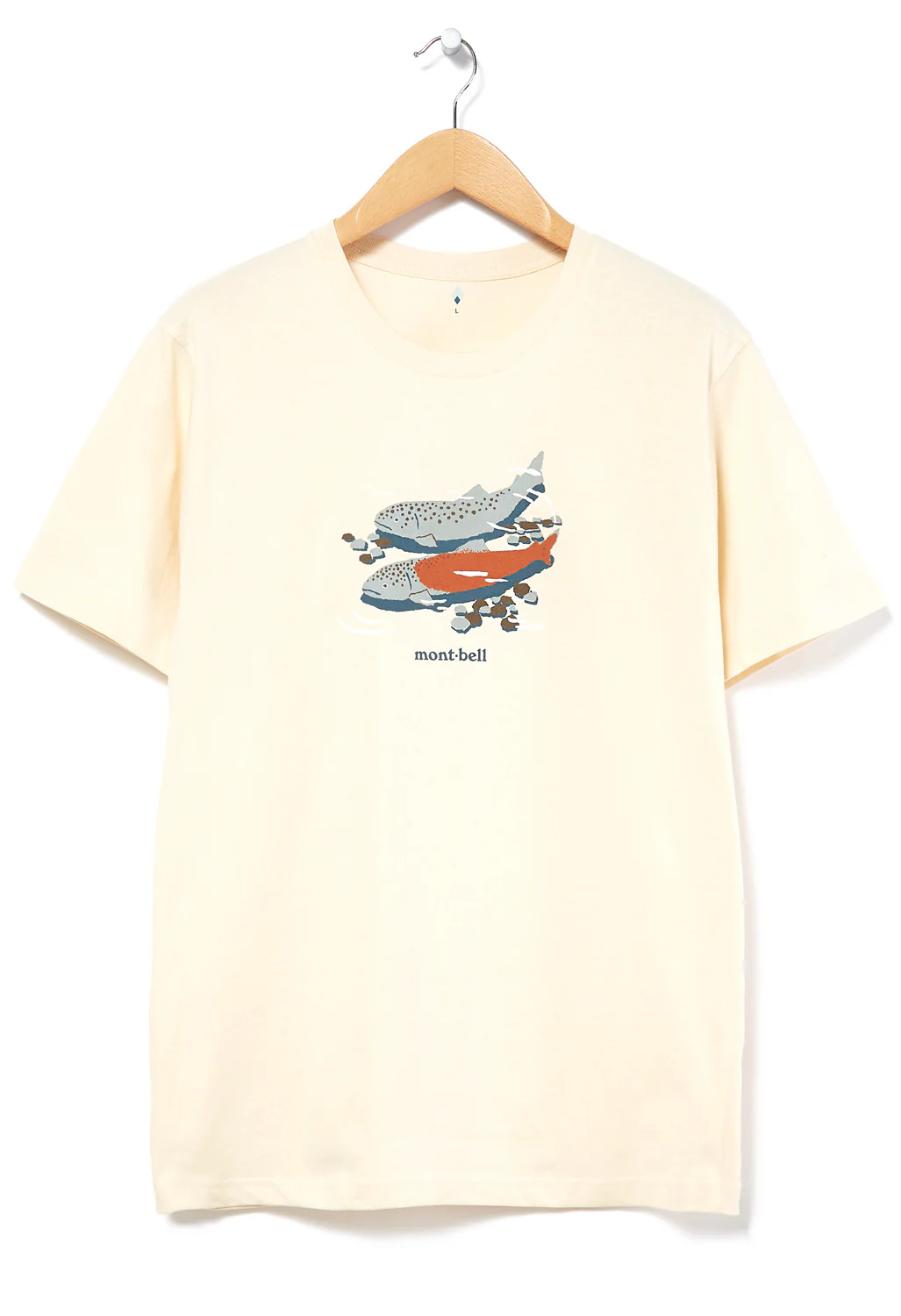 Montbell Pear Skin Cotton Ito T-Shirt - Natural