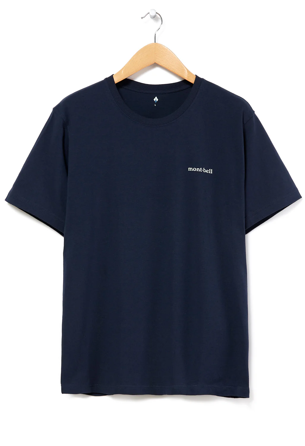 Montbell Pear Skin Cotton Kohan No Oka T-Shirt - Dark Navy - Image 2