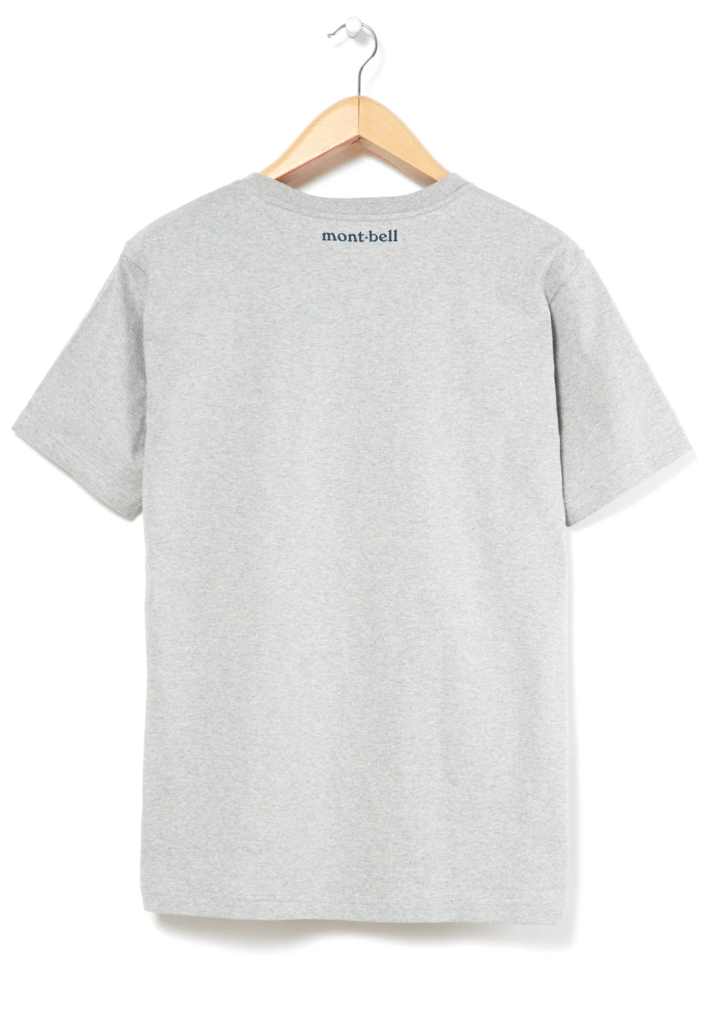 Montbell Pear Skin Cotton mont-bell T-Shirt - Light Grey - Image 2