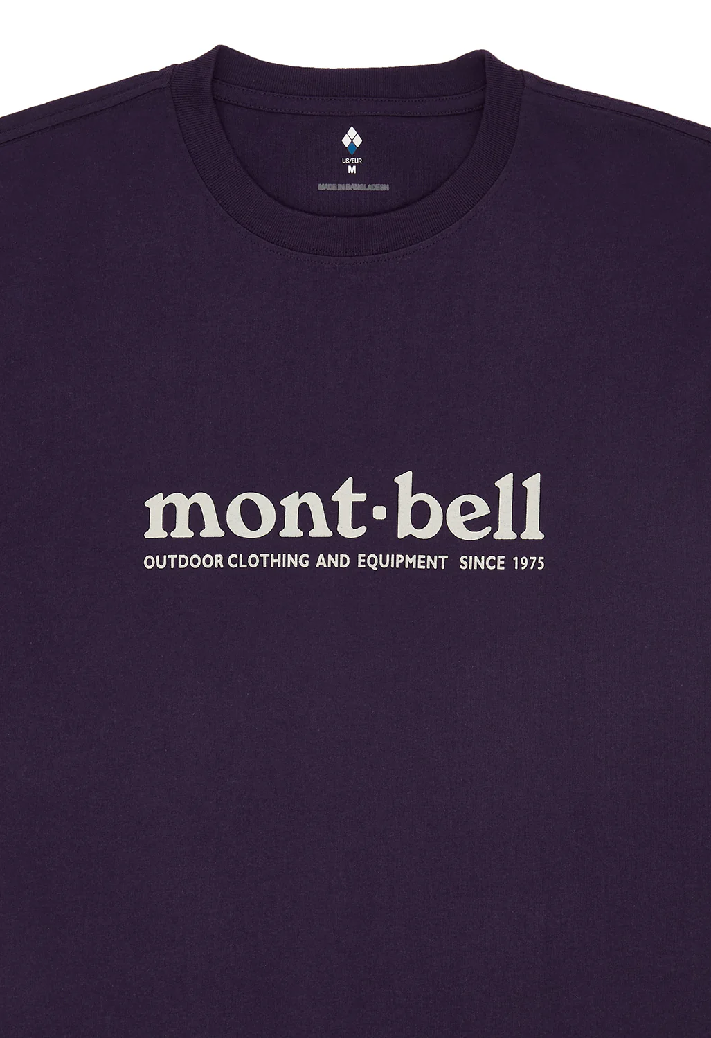 Montbell Pear Skin Cotton Mont-Bell T-Shirt - Purple - Image 3