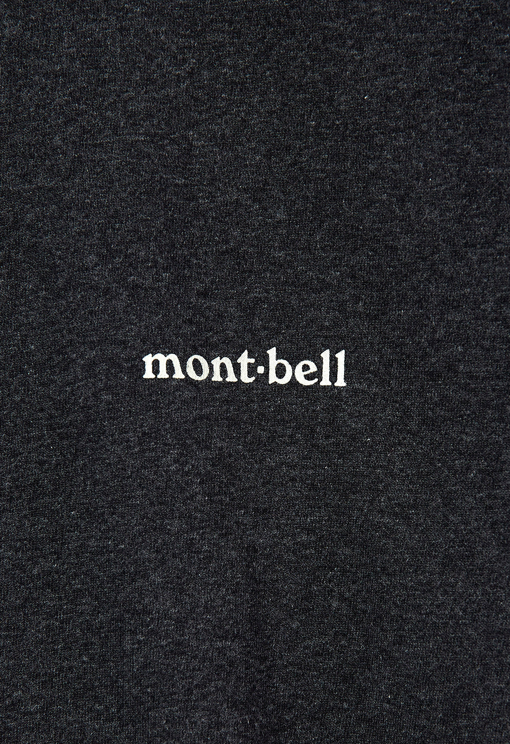 Montbell Pear Skin Cotton Shimayama T-Shirt - Dark Charcoal - Image 4