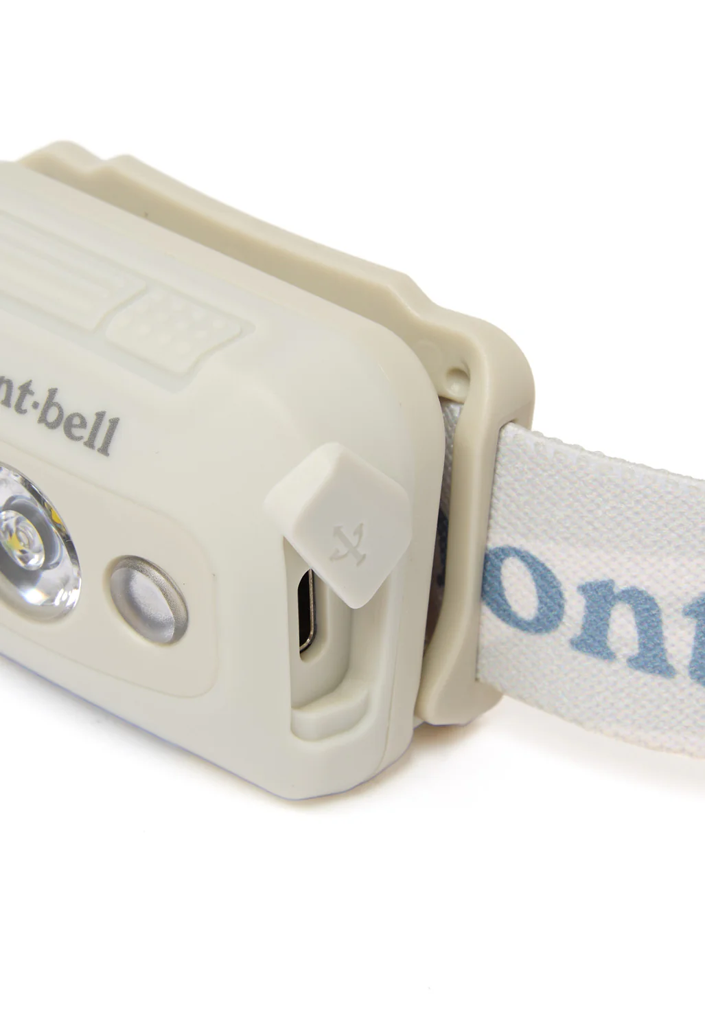 Montbell Rechargeable Power Head Lamp - Ivory - Image 5