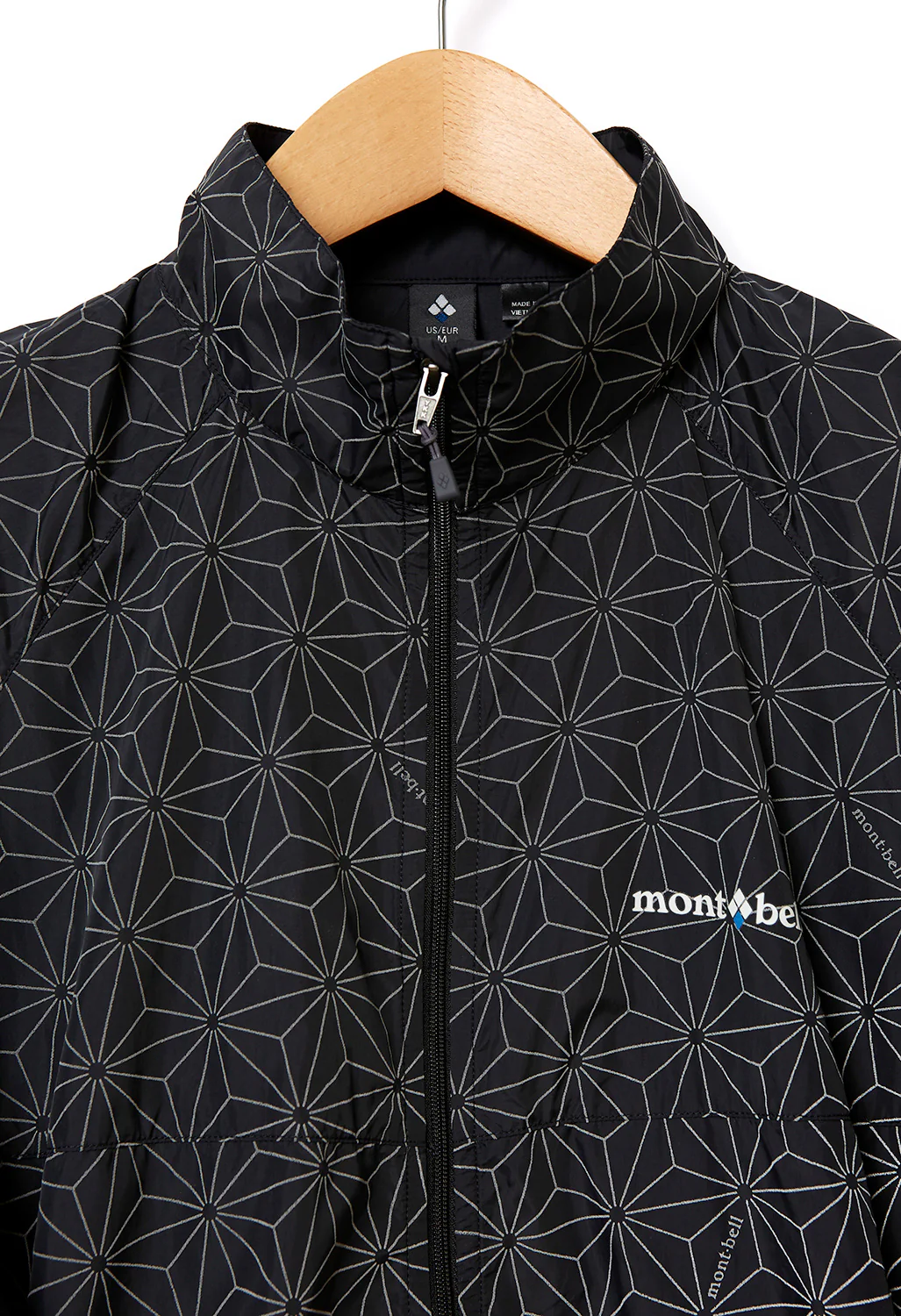 Montbell Reflec Men's Wind Jacket - Black - Image 3