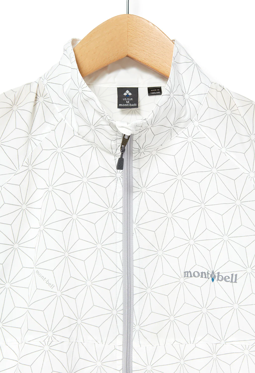 Montbell Reflec Men's Wind Jacket - White - Image 3