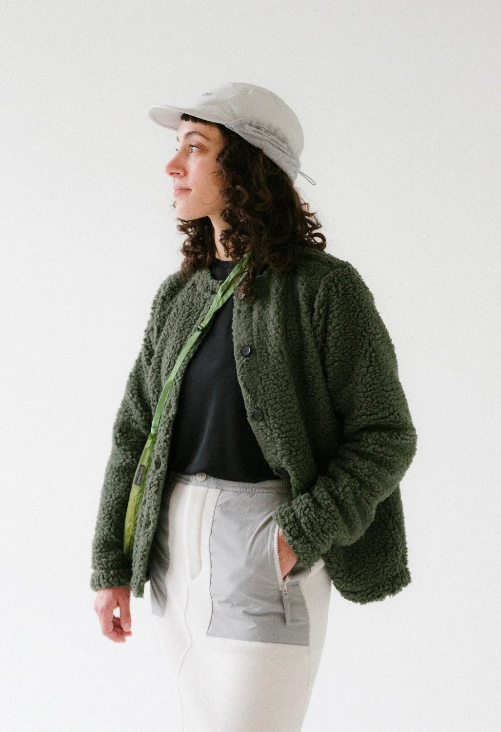 Montbell Reversible Alpine Cap - Light Silver - Image 5