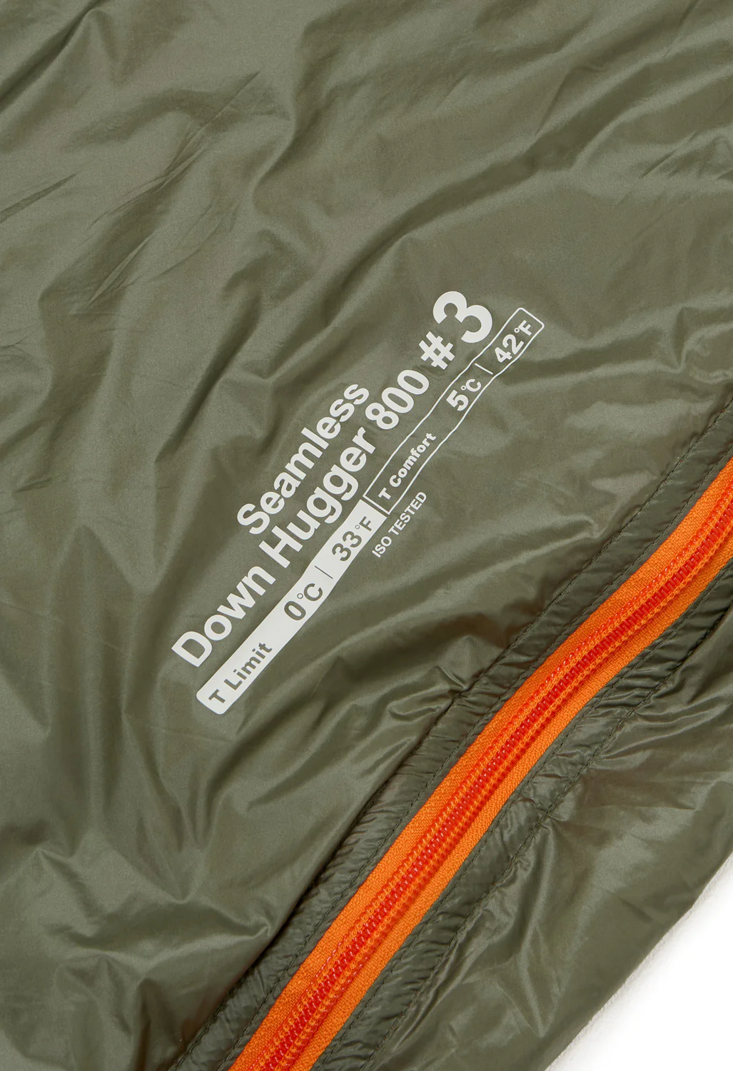 Montbell Seamless Down Hugger 800 #3 Sleeping Bag - Khaki - Image 5