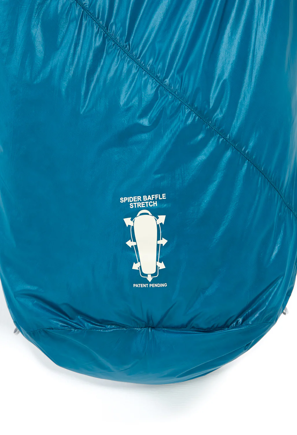 Montbell Seamless Down Hugger 800 #3 Sleeping Bag - Balsam Green - Image 5