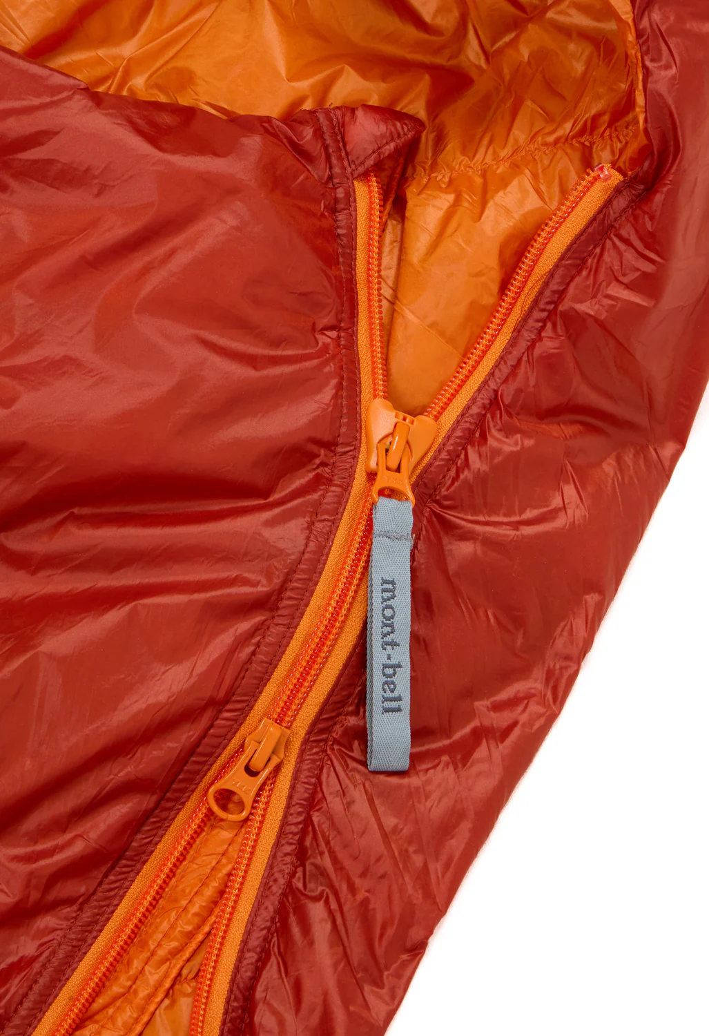 Montbell Seamless Down Hugger 800 #5 Sleeping Bag - Orange - Image 7