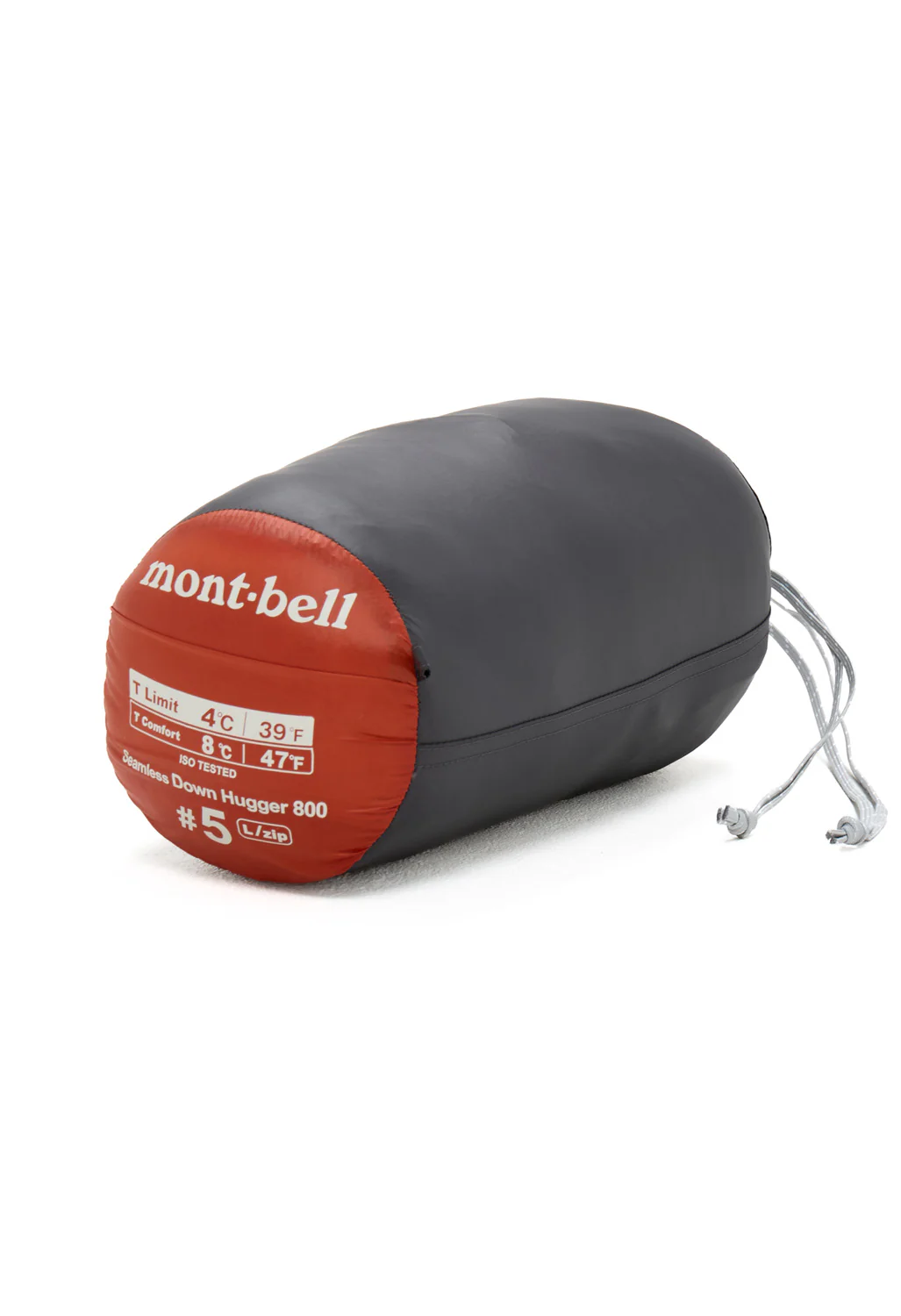 Montbell Seamless Down Hugger 800 #5 Sleeping Bag - Orange - Image 9
