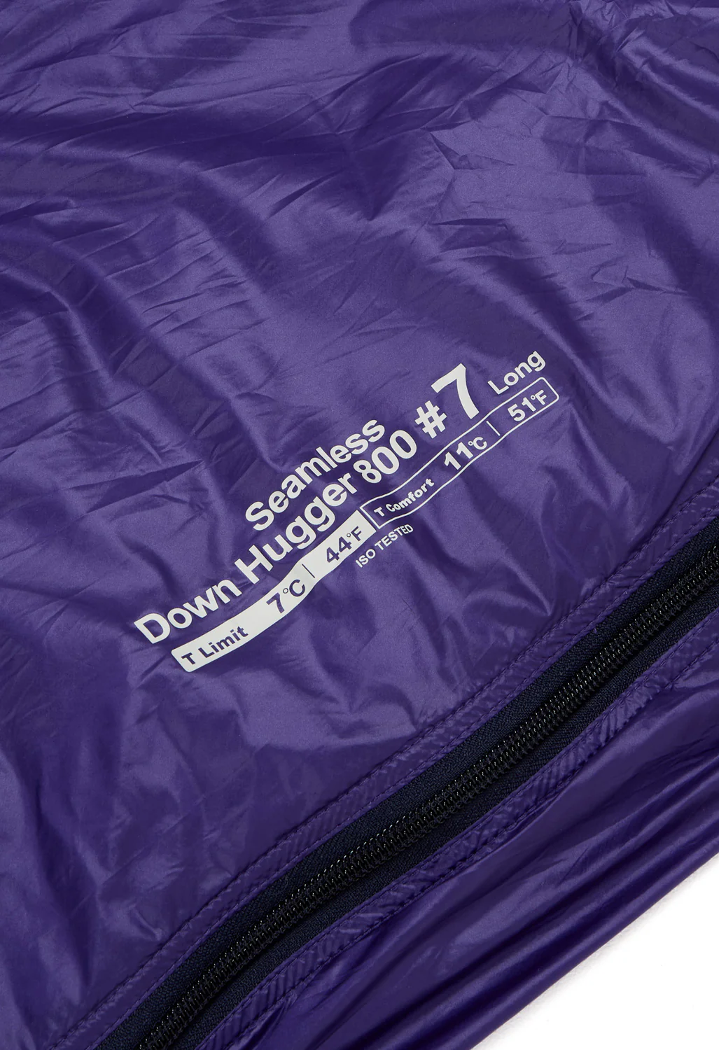 Montbell Seamless Down Hugger 800 #7 Long - Purple - Image 5