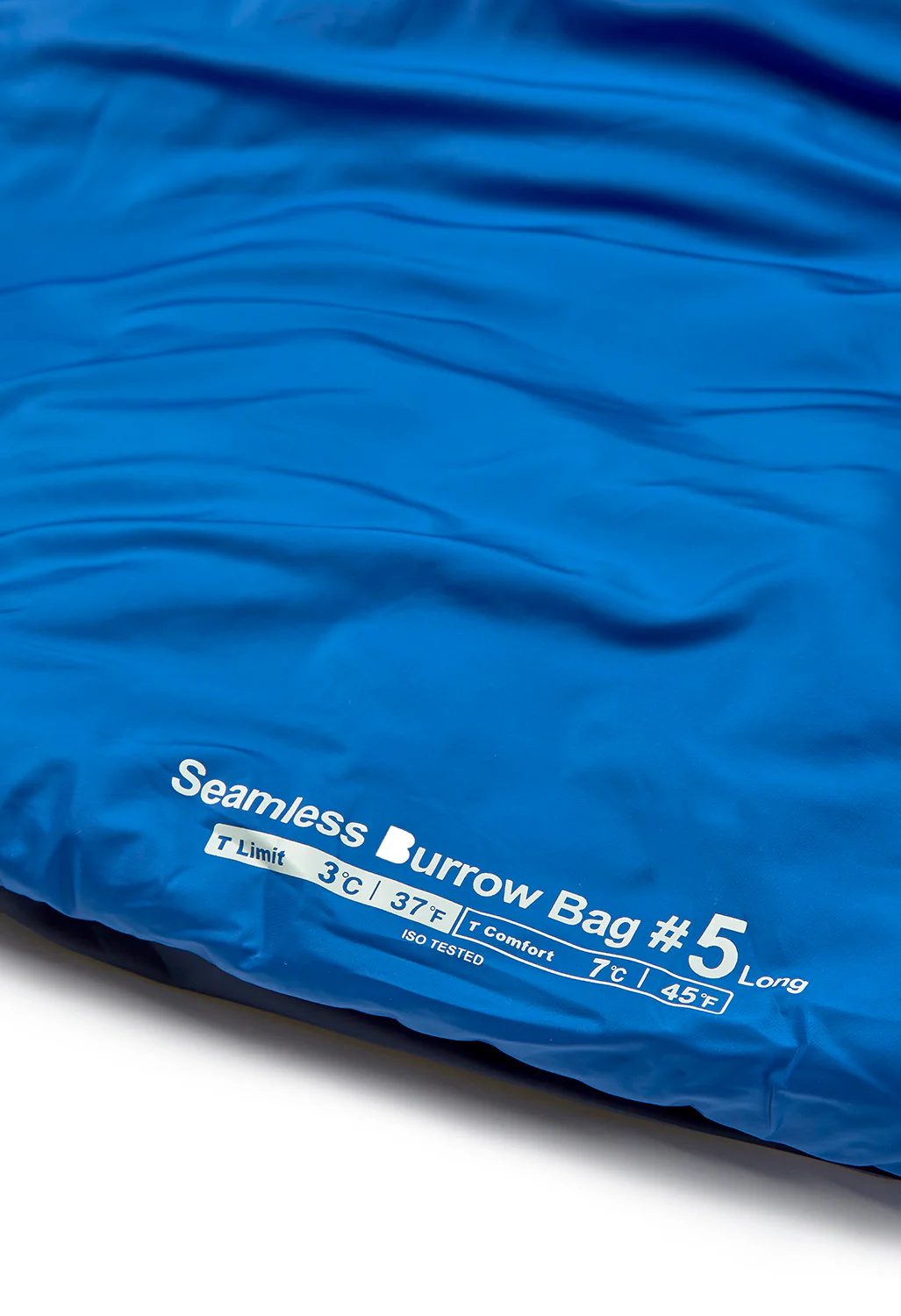 Montbell Seemless Burrow Bag #5 Long Sleeping Bag - Blue Ridge - Image 4