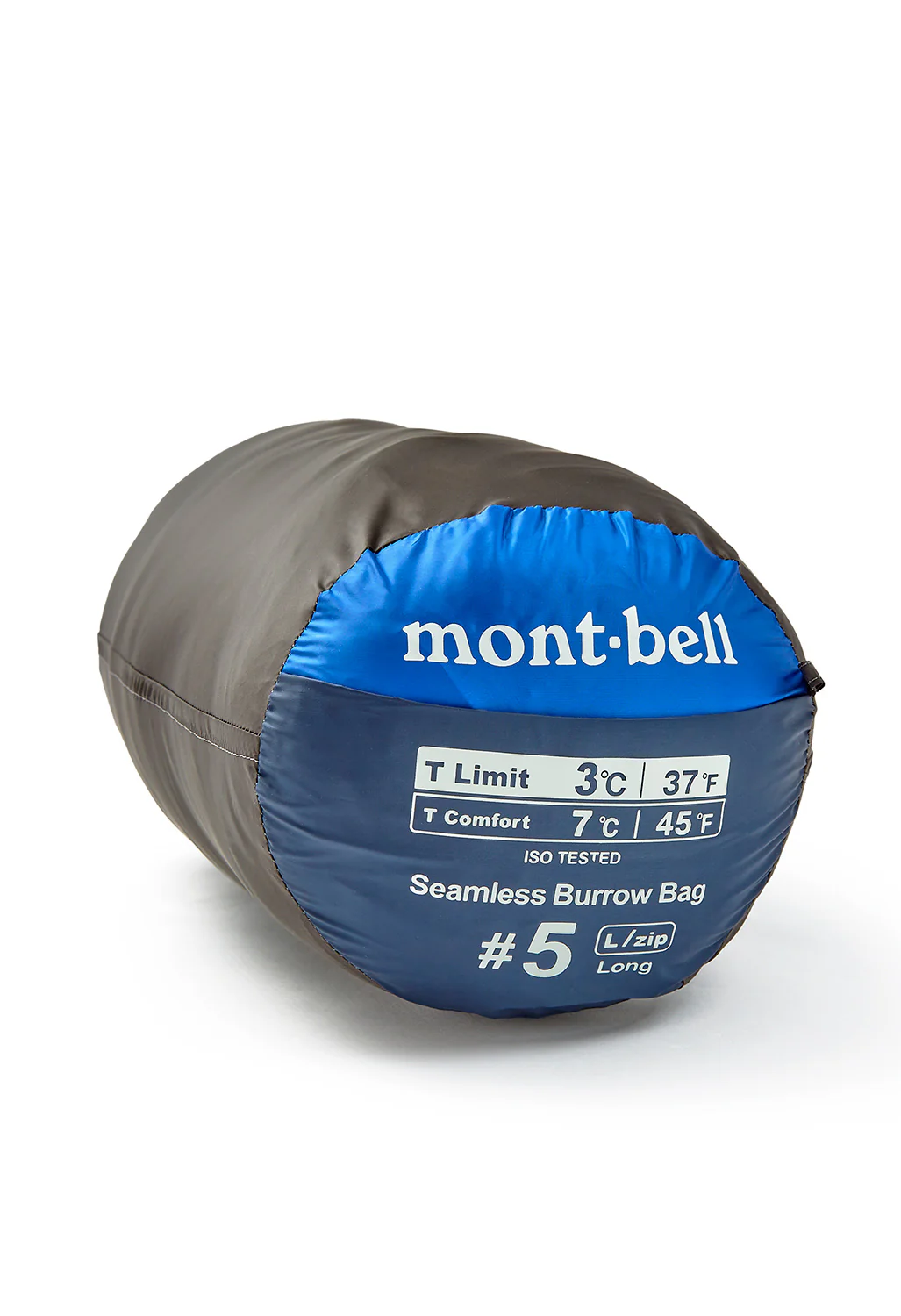 Montbell Seemless Burrow Bag #5 Long Sleeping Bag - Blue Ridge - Image 7