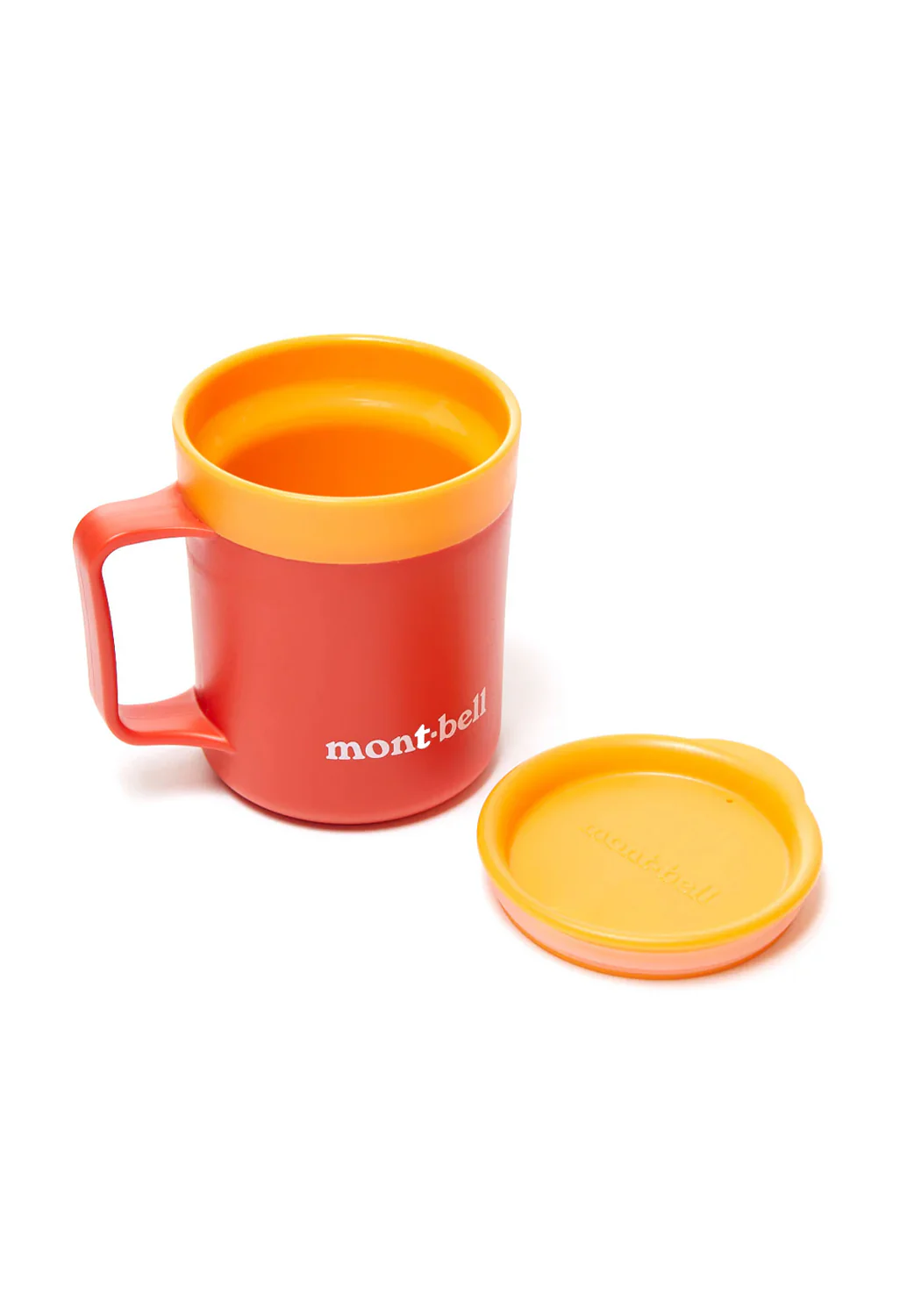 Montbell Thermo Mug 200 Mont-Bell Logo - Sunset Orange - Image 2