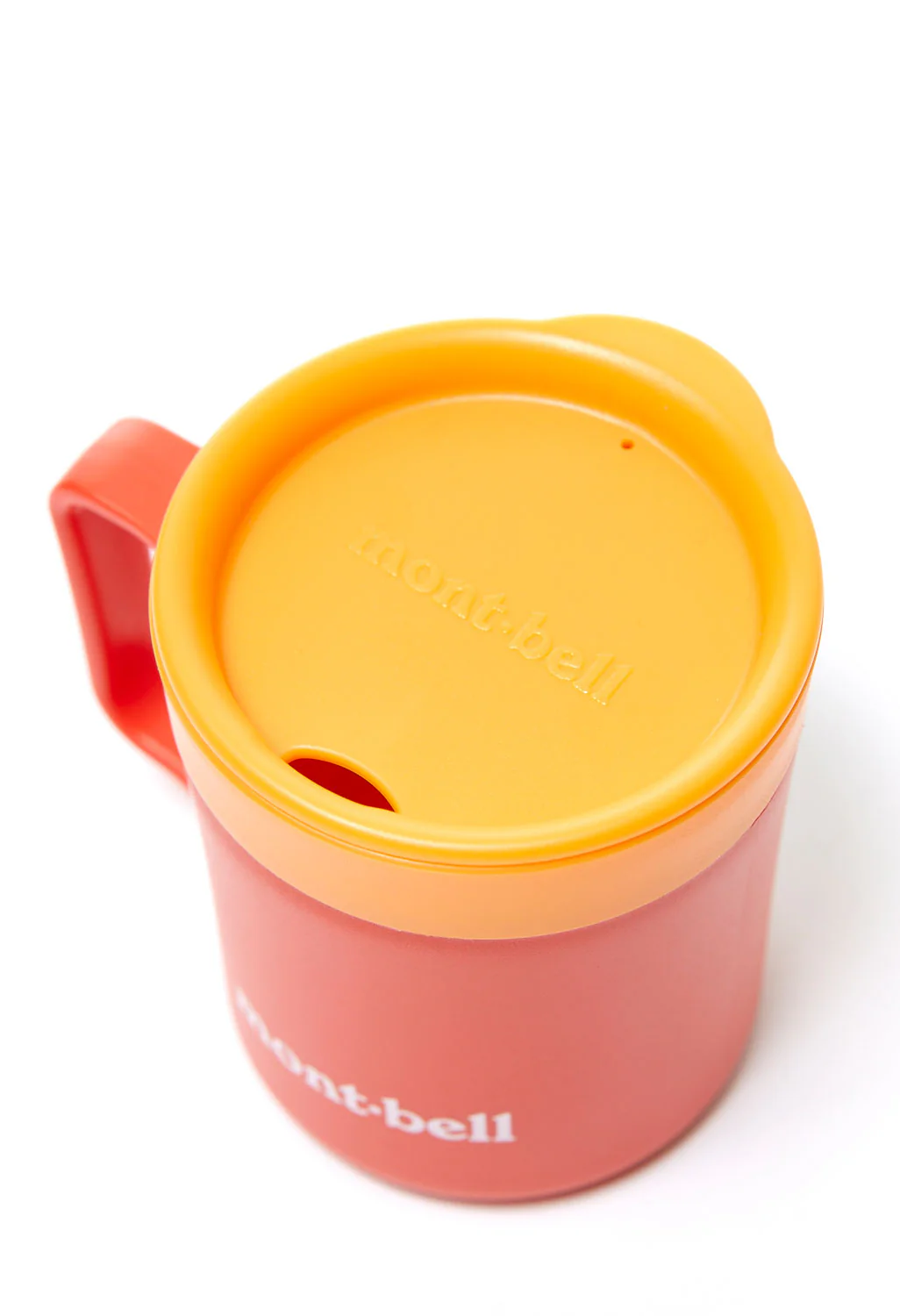 Montbell Thermo Mug 200 Mont-Bell Logo - Sunset Orange - Image 3
