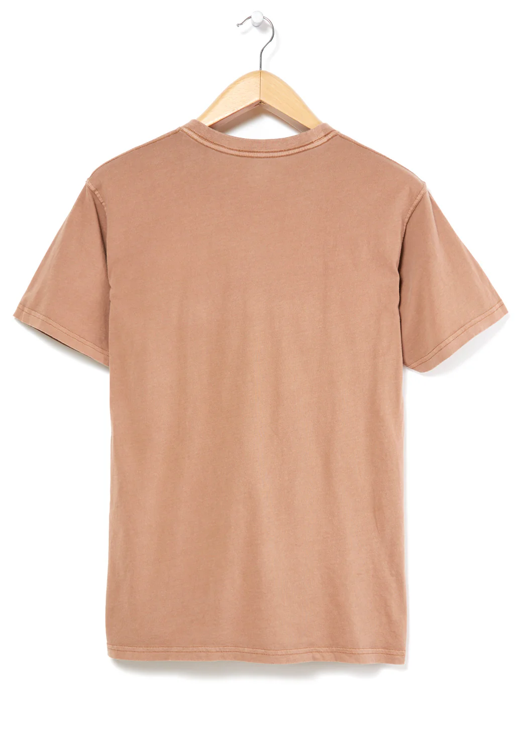 Montbell Wash Out Cotton Dot Logo T-Shirt - Brown - Image 2