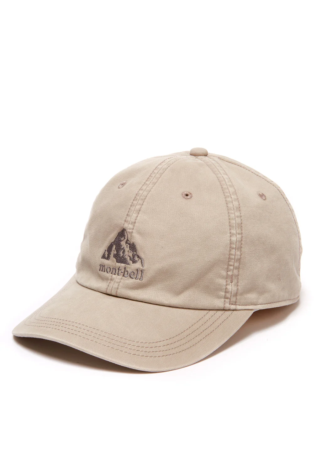 Montbell Washed Out Cotton Cap - Dove Grey