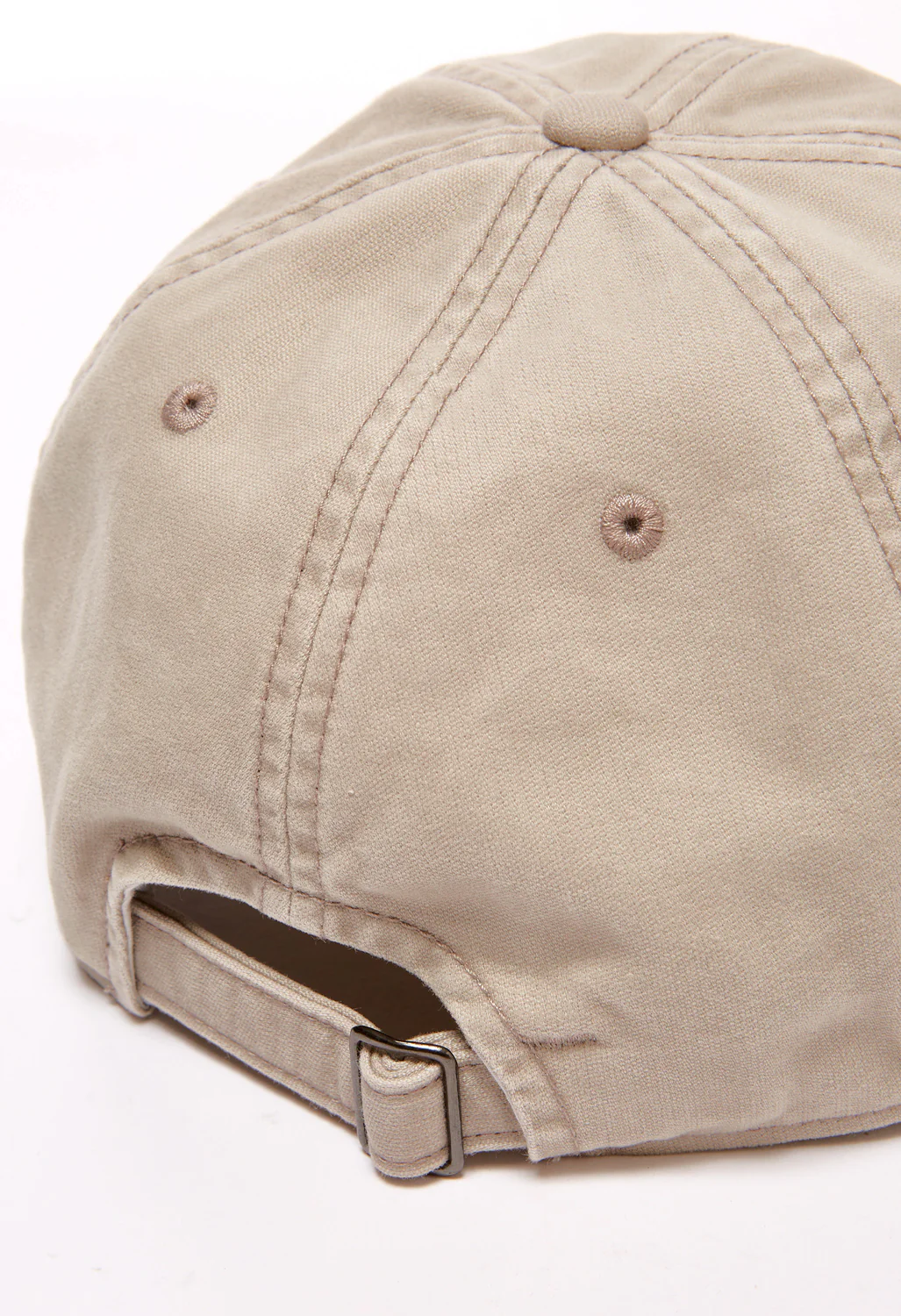 Montbell Washed Out Cotton Cap - Dove Grey - Image 3