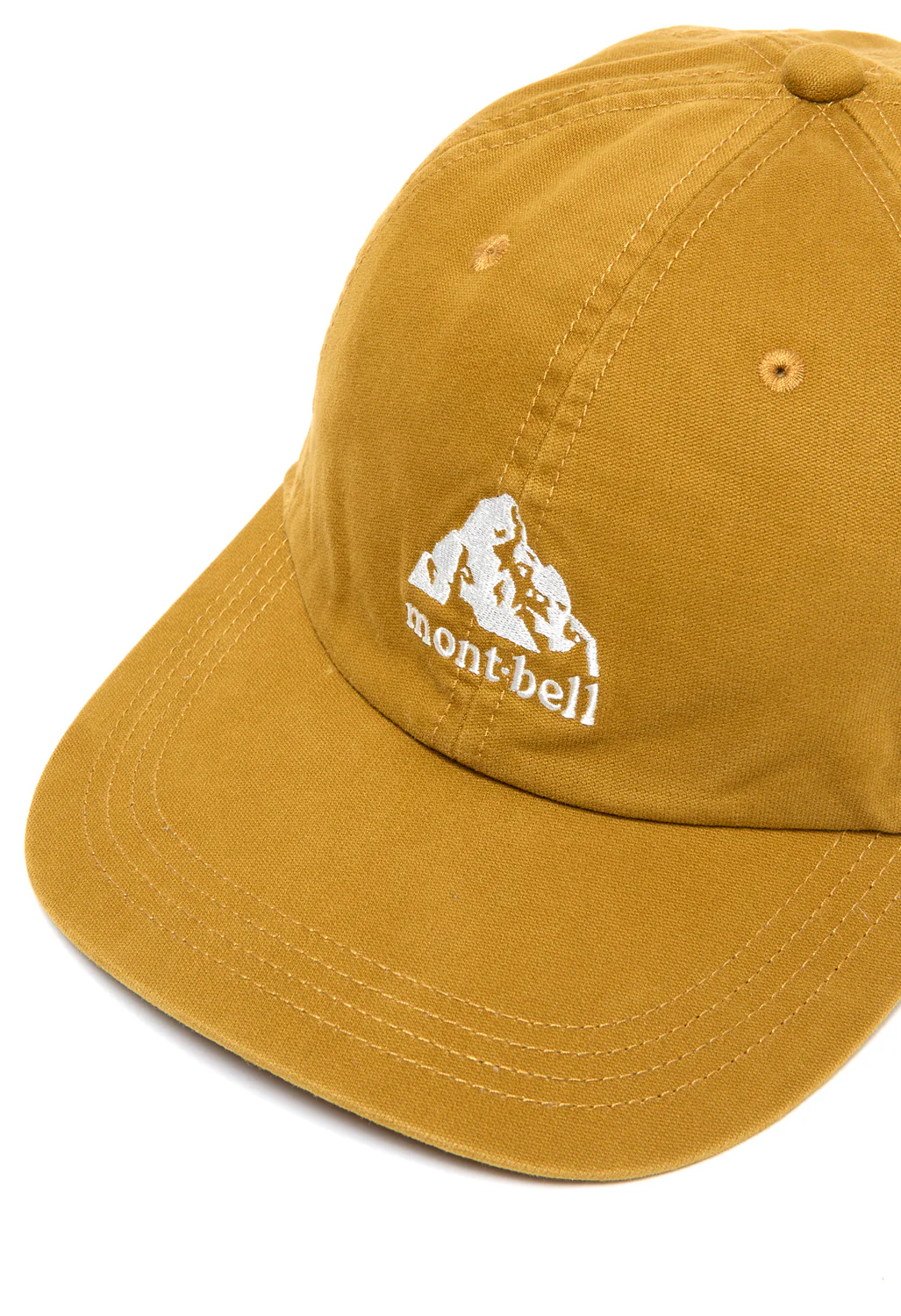 Montbell Washed Out Cotton Cap - Khaki - Image 2