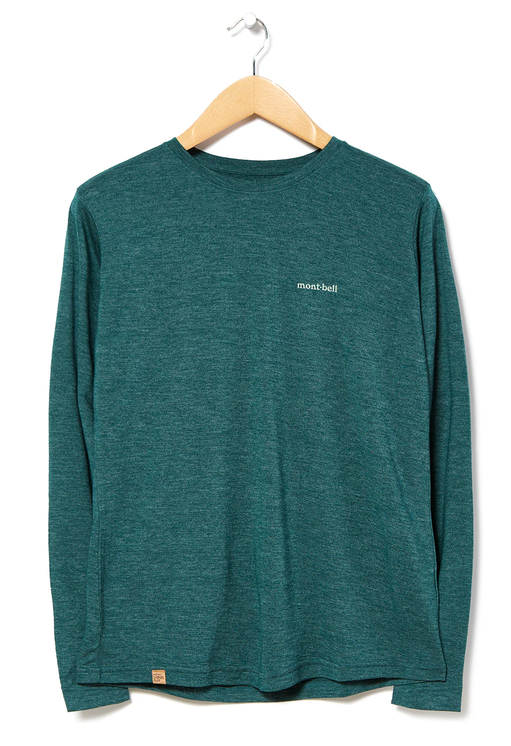 Montbell Women's Merinowool Long Sleeve T-Shirt - Dark Green