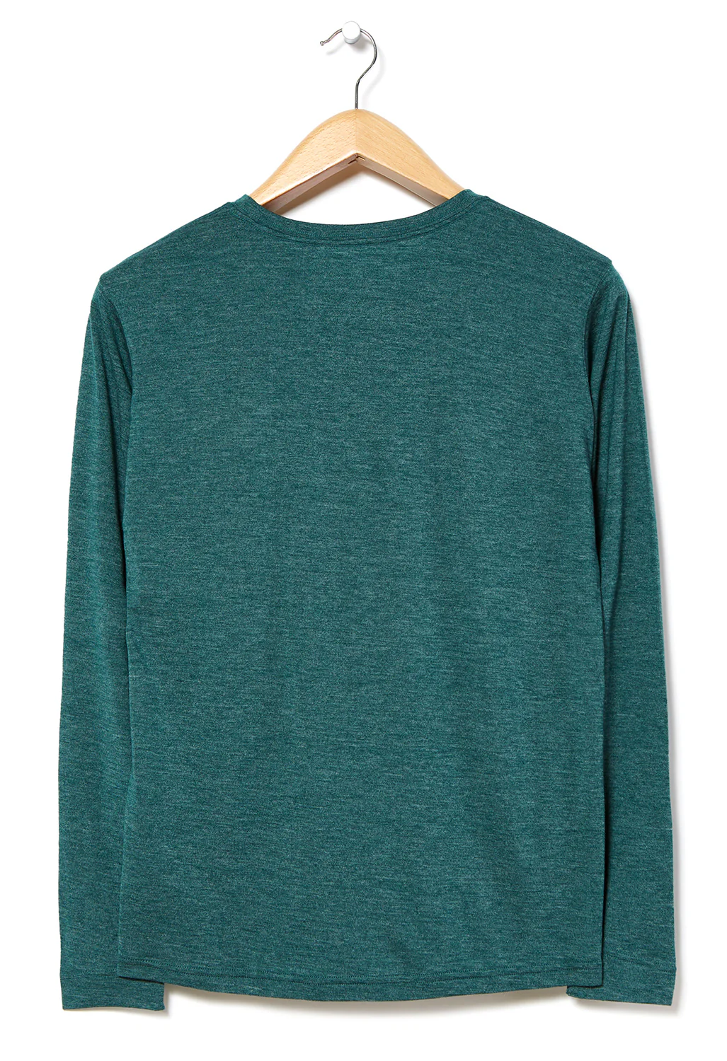 Montbell Women's Merinowool Long Sleeve T-Shirt - Dark Green - Image 2