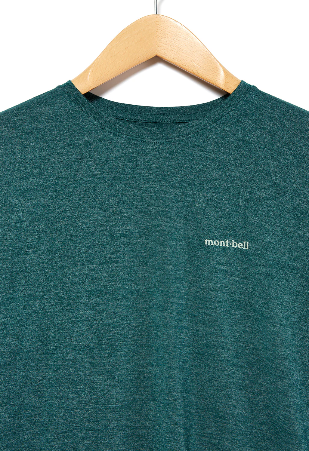 Montbell Women's Merinowool Long Sleeve T-Shirt - Dark Green - Image 3