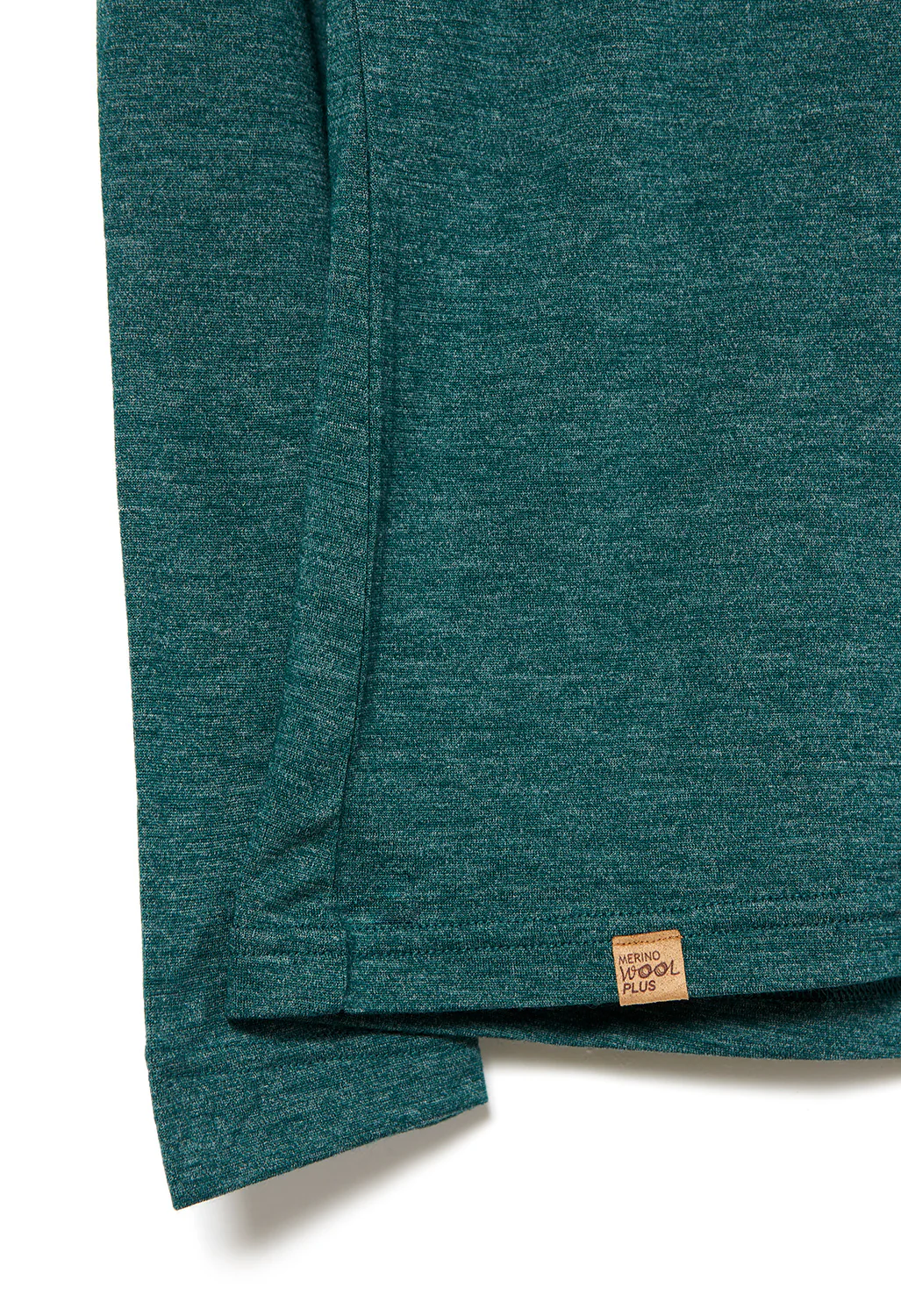 Montbell Women's Merinowool Long Sleeve T-Shirt - Dark Green - Image 4