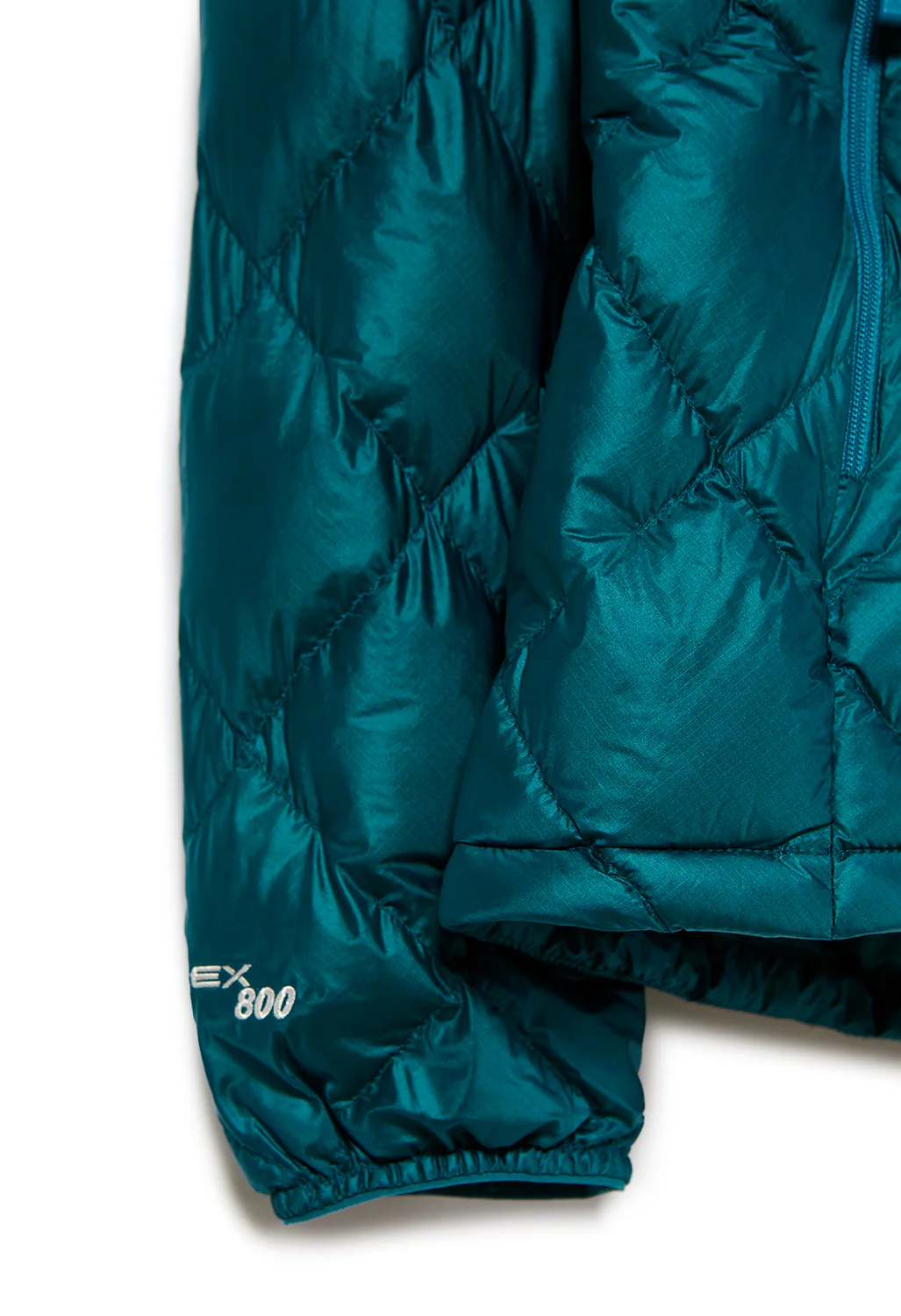 Montbell Women's Superior Down Parka Jacket - Bottle Green - Image 4