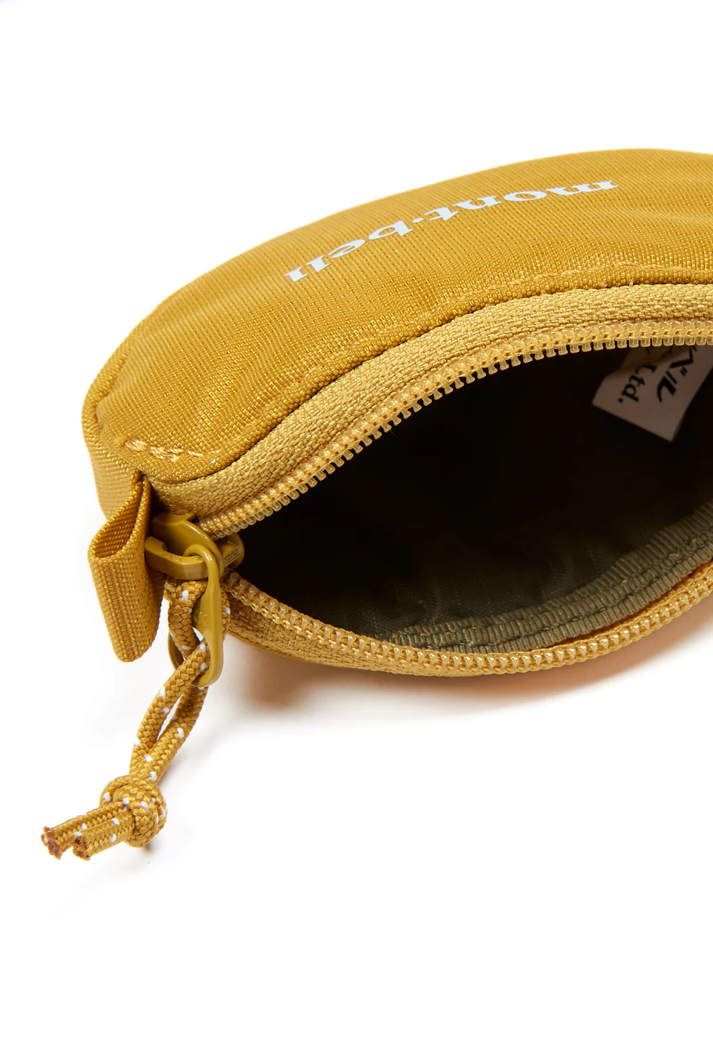 Montbell Zippered Coin Wallet - Yellow - Image 3