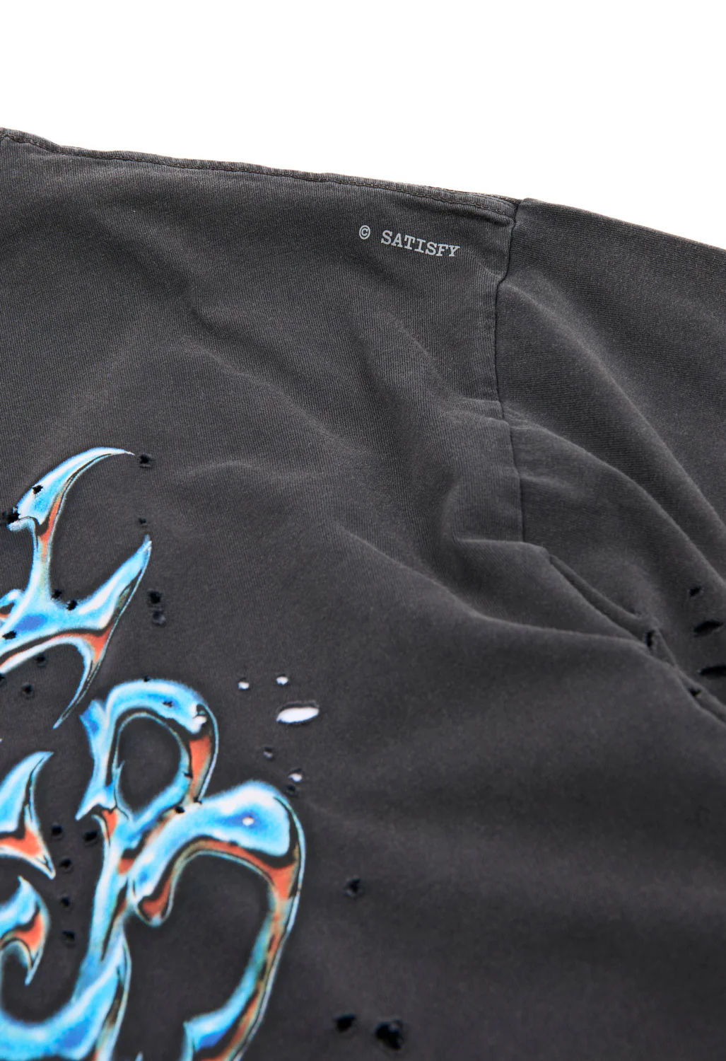 Satisfy Men's MothTech T-Shirt - Aged Black - Image 6