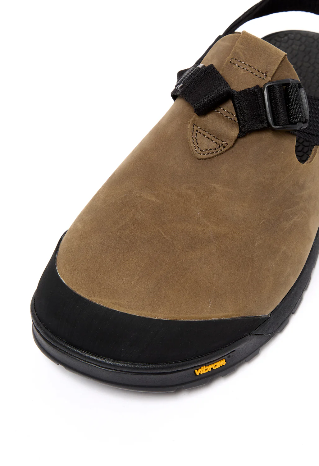 Bedrock Sandals Mountain Clog - Driftwood Grey Nubuck Leather - Image 2