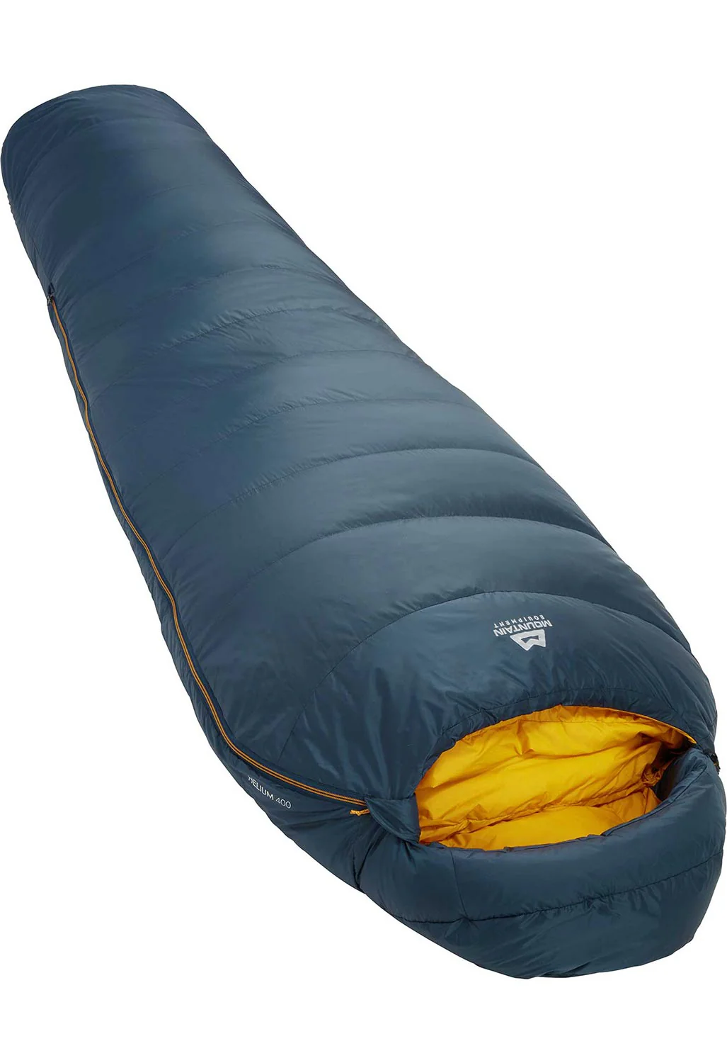 Mountain Equipment Helium 400 Long Sleeping Bag - Majolica Blue - Image 2