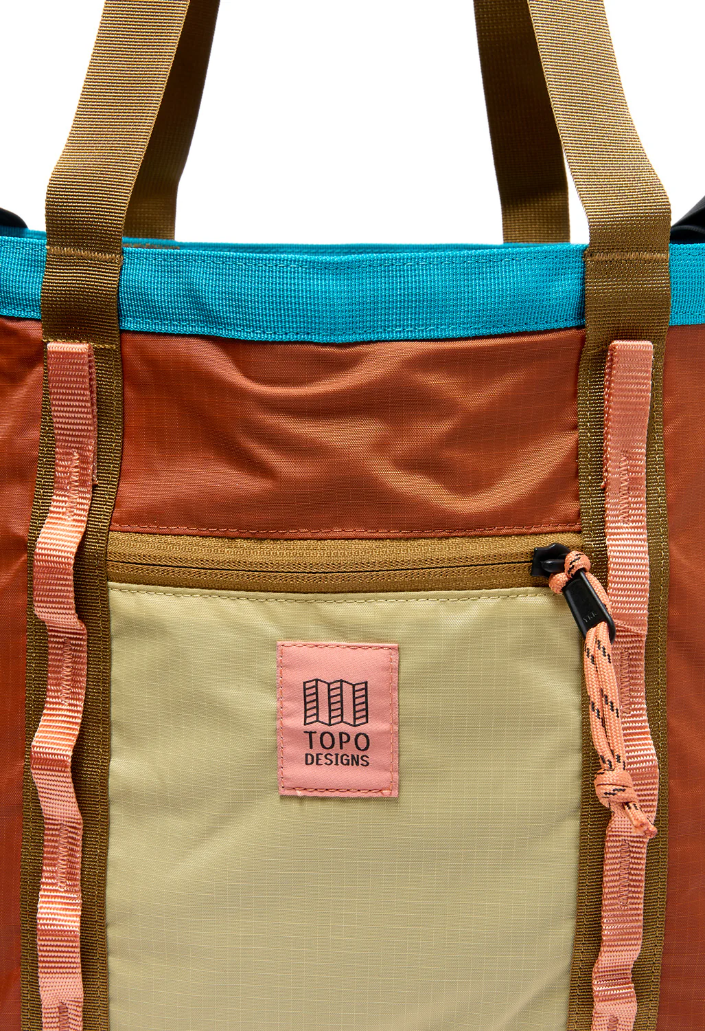 Topo Designs Mountain Utility Tote - Clay / Hemp - Image 4