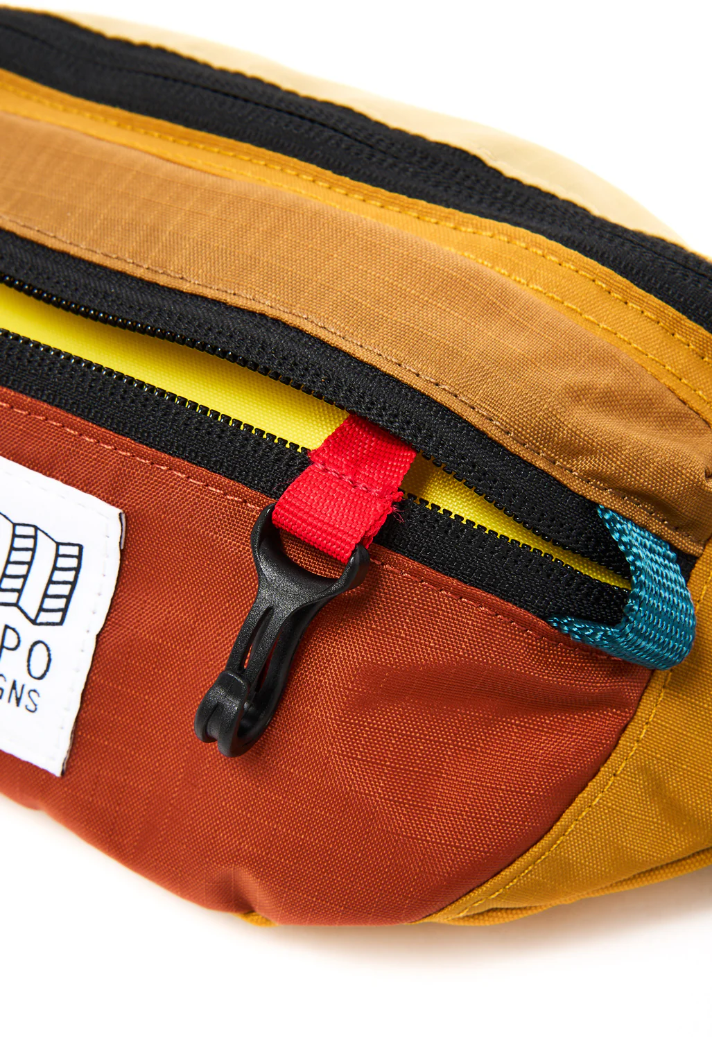Topo Designs Mountain Waist Pack - Mustard / Clay - Image 4