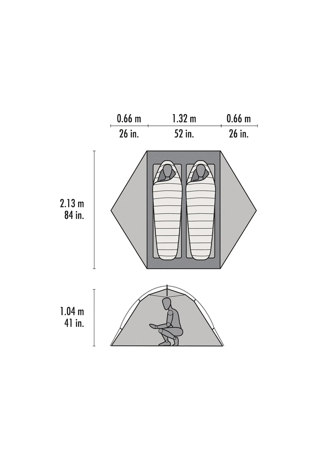 MSR Elixir 2 Person Tent - Green - Image 22