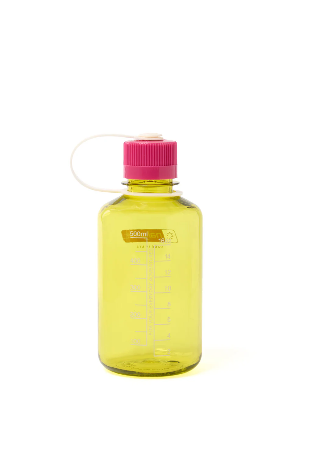 Nalgene Tritan Narrow Mouth Sustain 0.5L - Endive / Fuchsi Purple Cap - Image 2