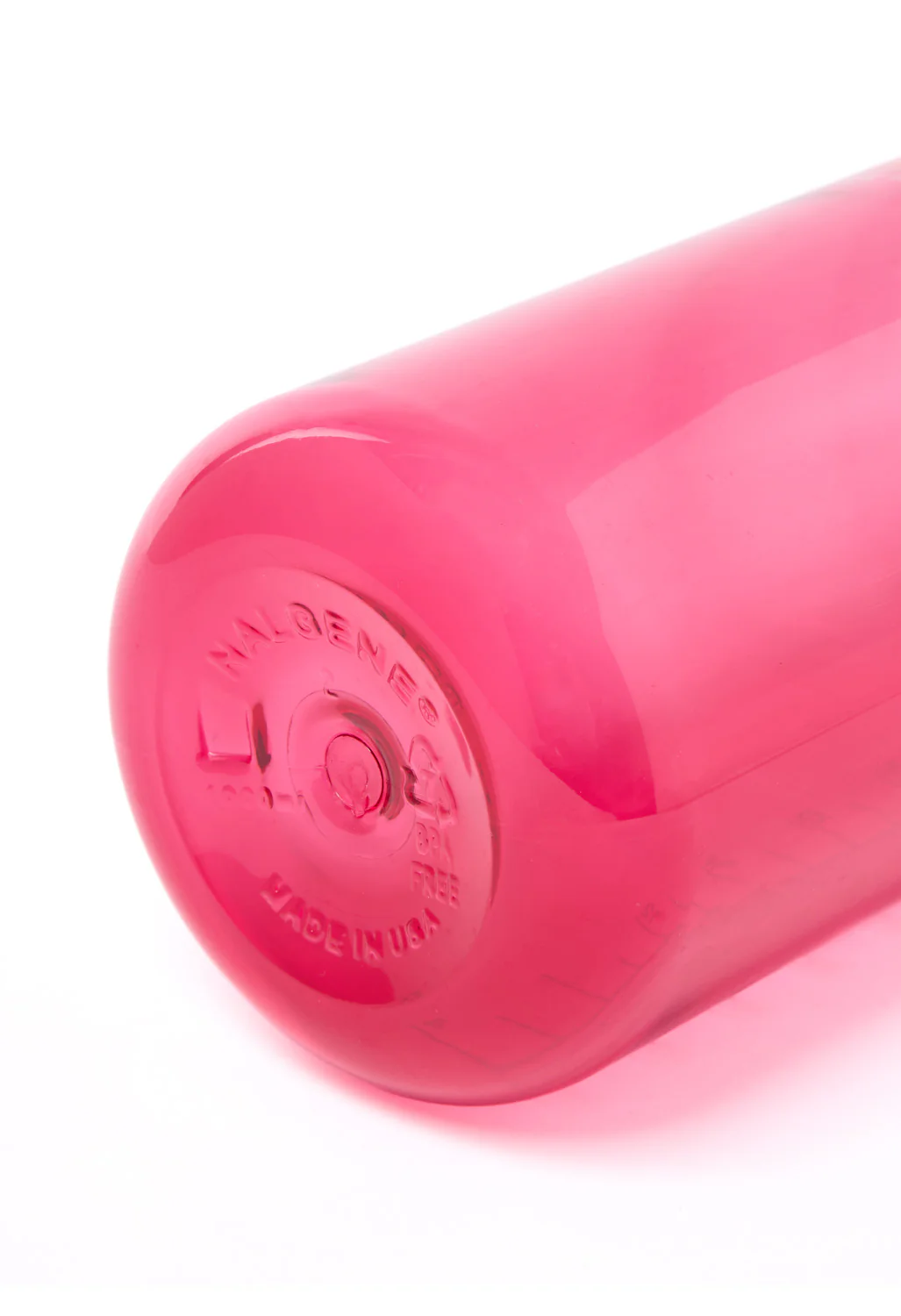 Nalgene Tritan Narrow Mouth Sustain 1L - Fuschia Purple / Flame Cap - Image 4